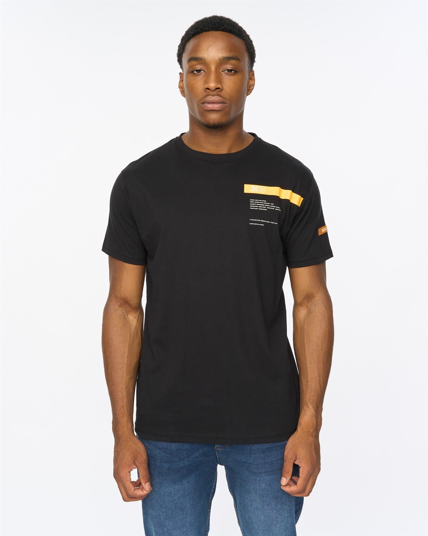Mens Ambridge T-Shirt Black · Brand Corner
