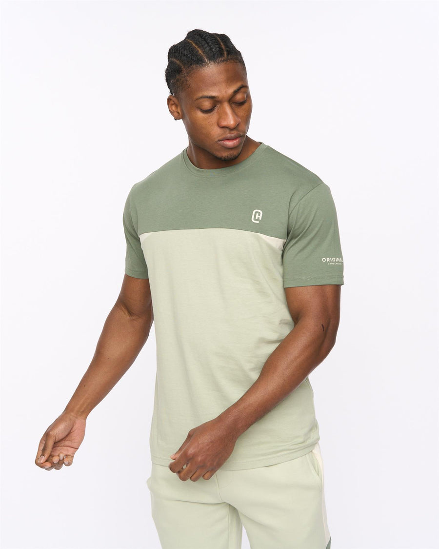 Mens Castlebay T-Shirt Light Olive