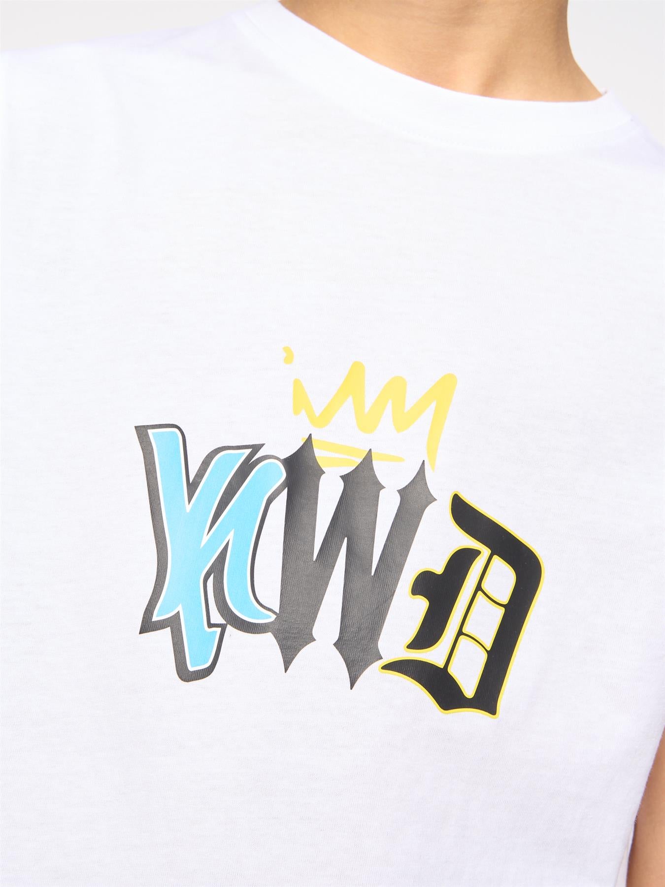Kids Boys Ransom T-Shirt White