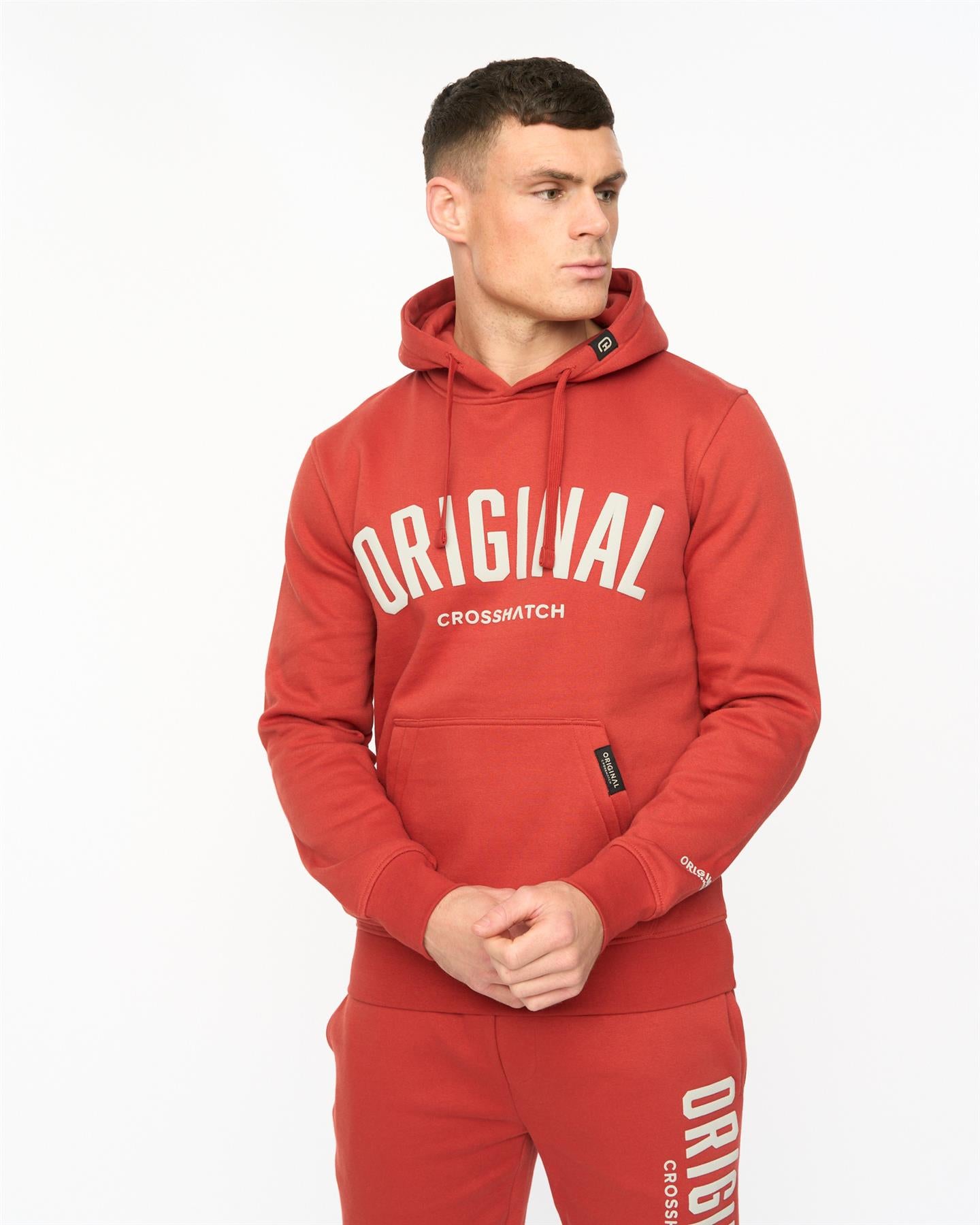 Mens Kensby Hoodie Red