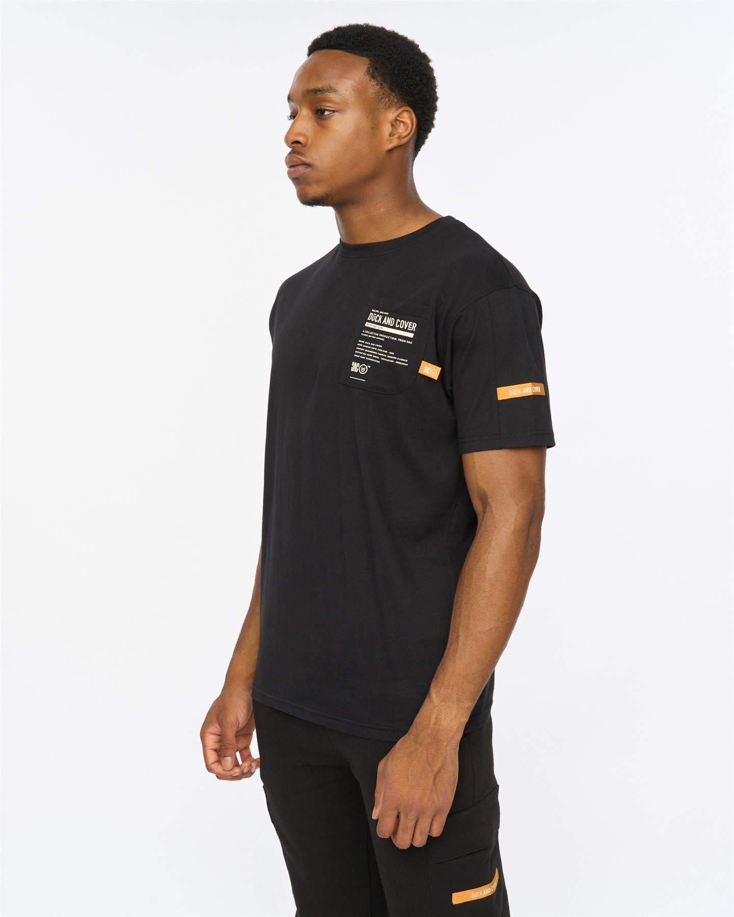 Mens Adamsberg T-Shirt Black