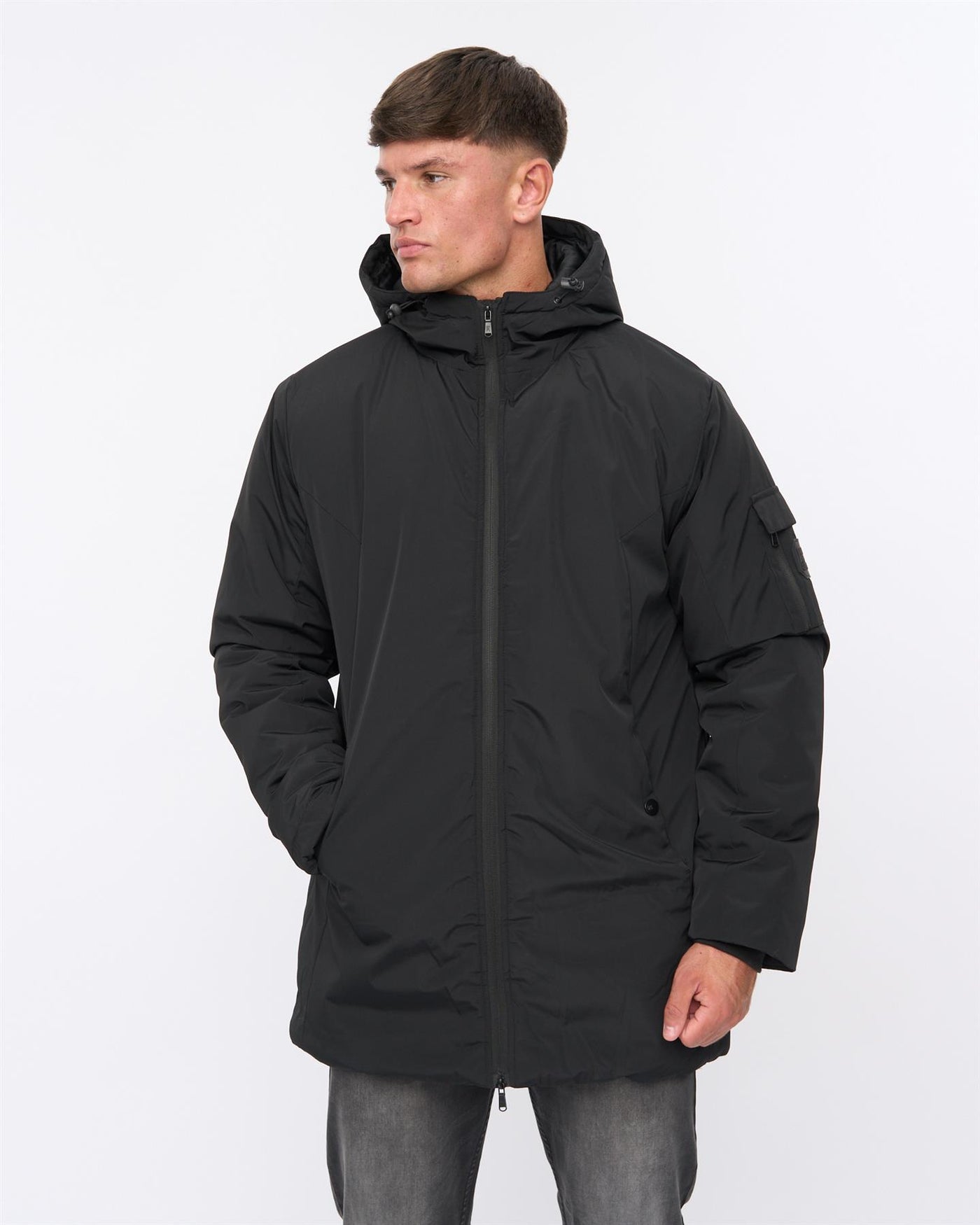 Mens Mantrax Padded Jacket Black