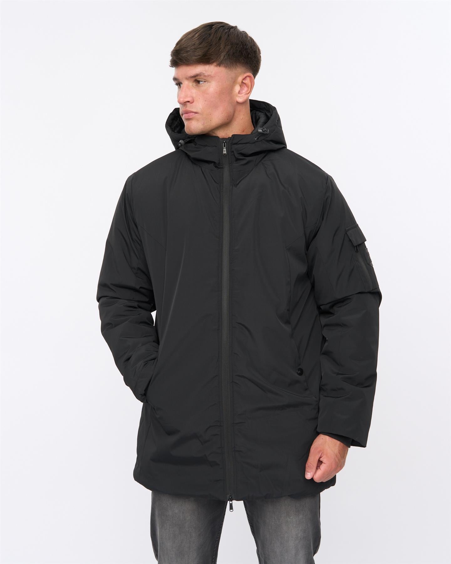 Mens Mantrax Padded Jacket Black