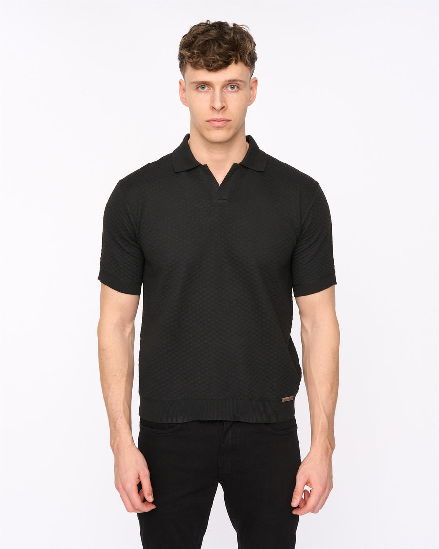 Mens Morwin Polo Black