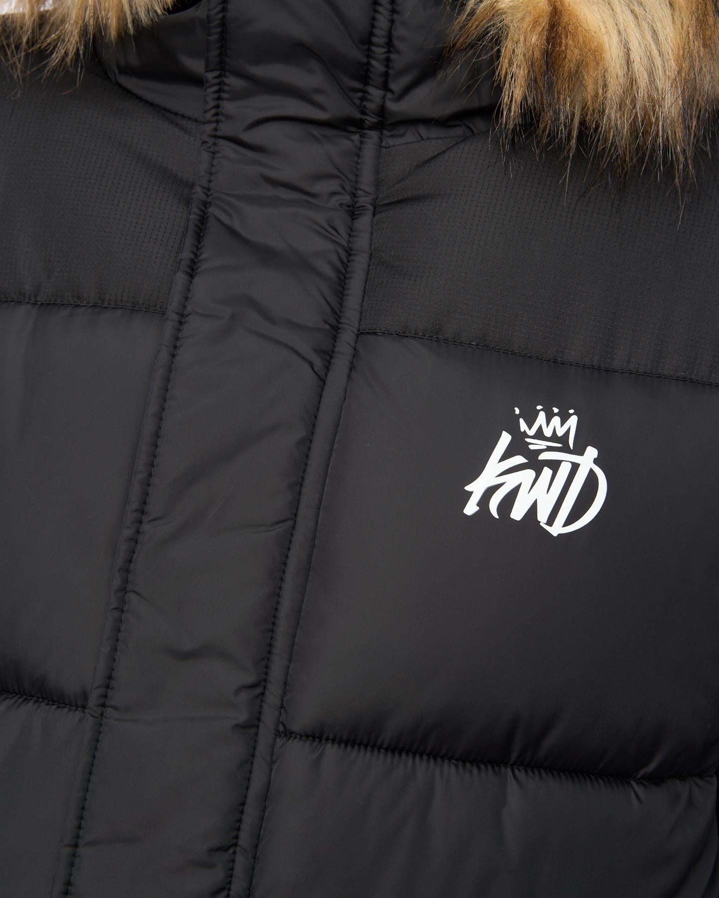 Mens Curvlay Parka Black