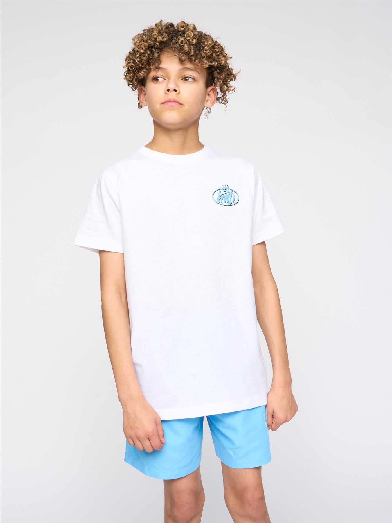 Kids Boys Soap Swim Shorts Sky Blue