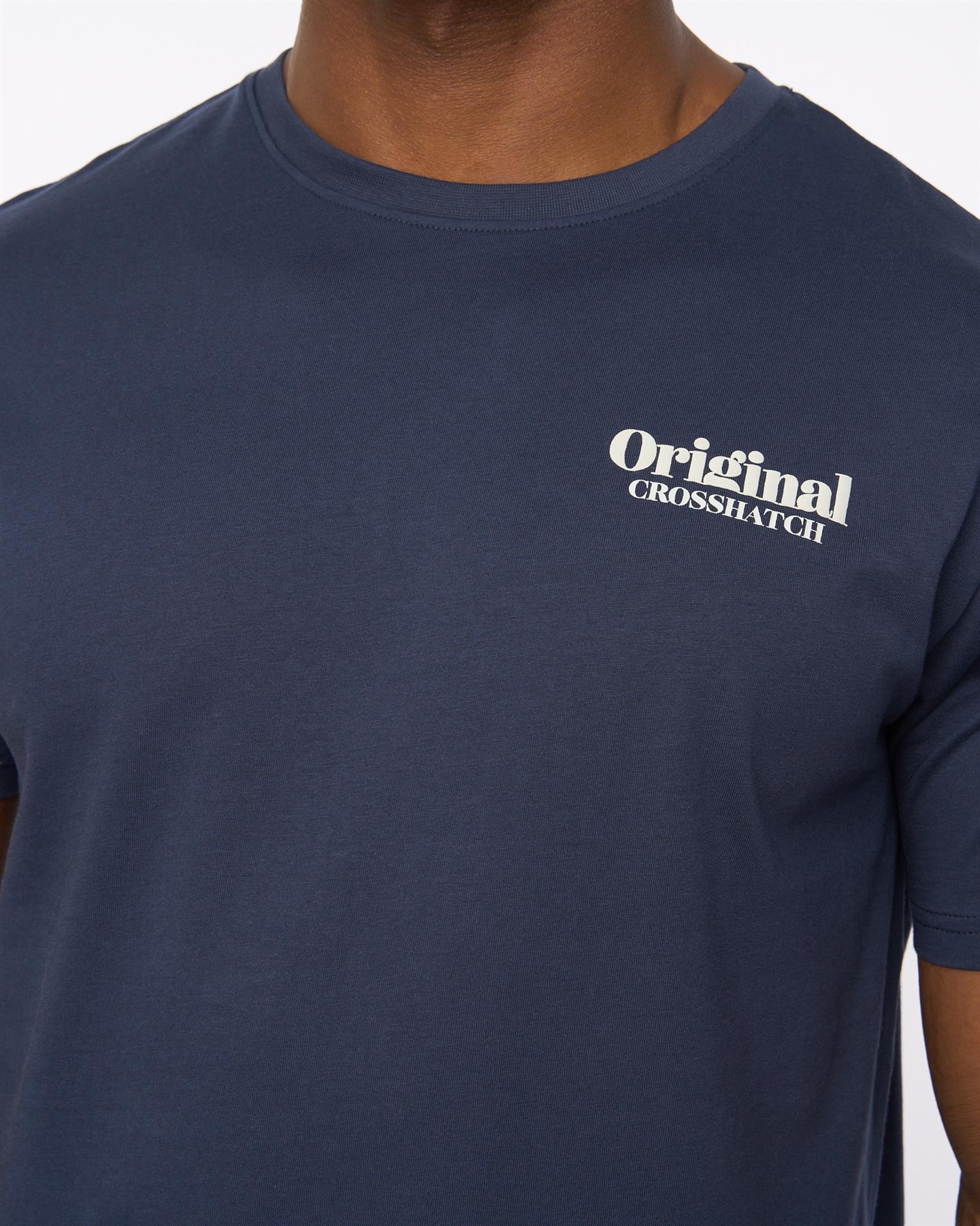 Mens Simtanks T-Shirt Navy