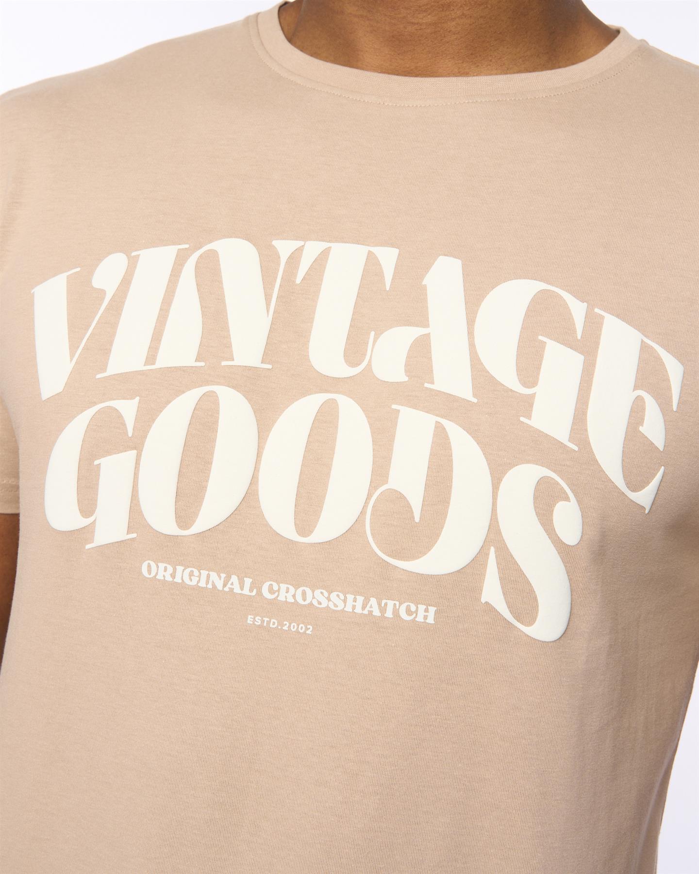 Mens Wilsby T-Shirt Stone