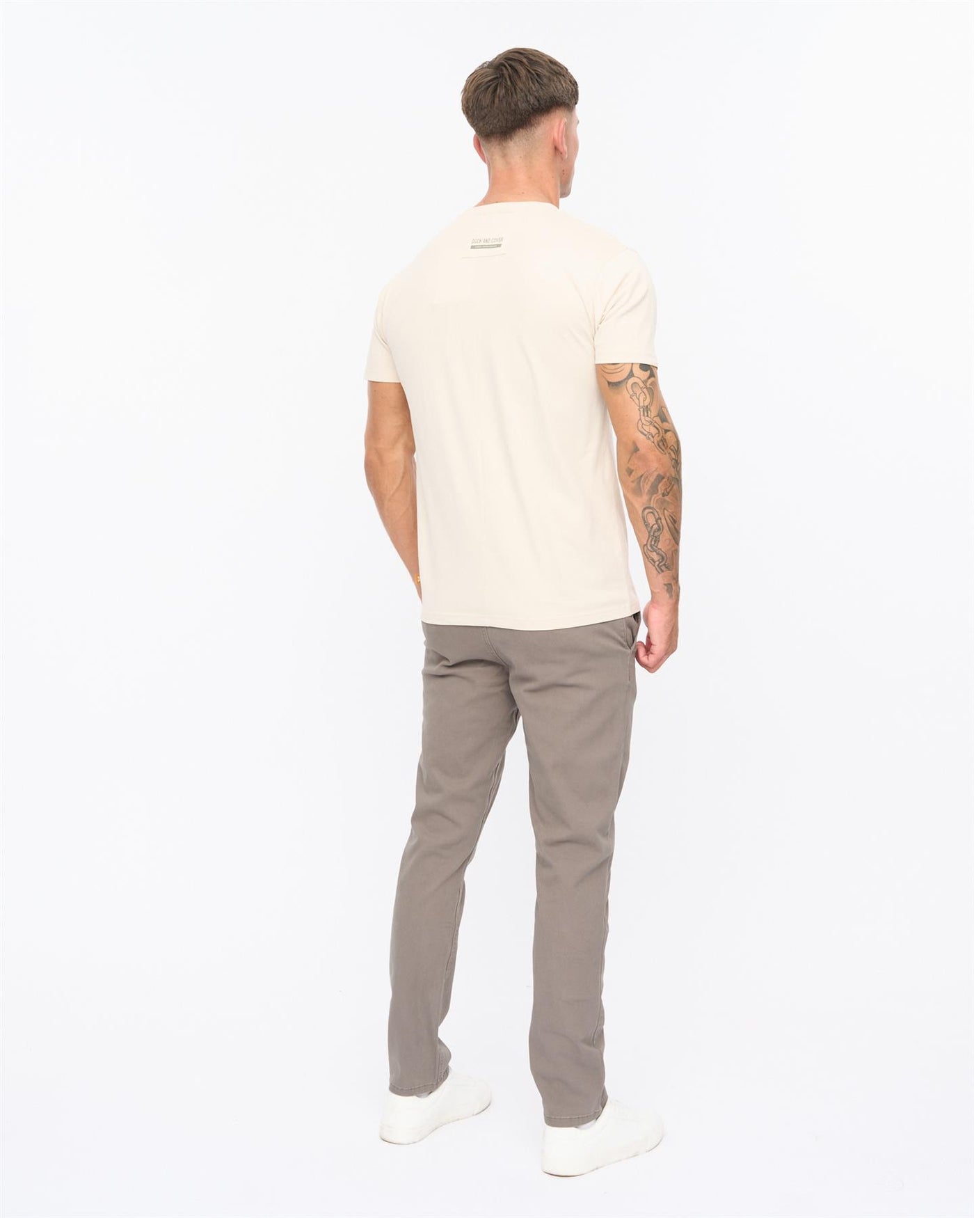 Mens Skullmatic T-Shirt Off White