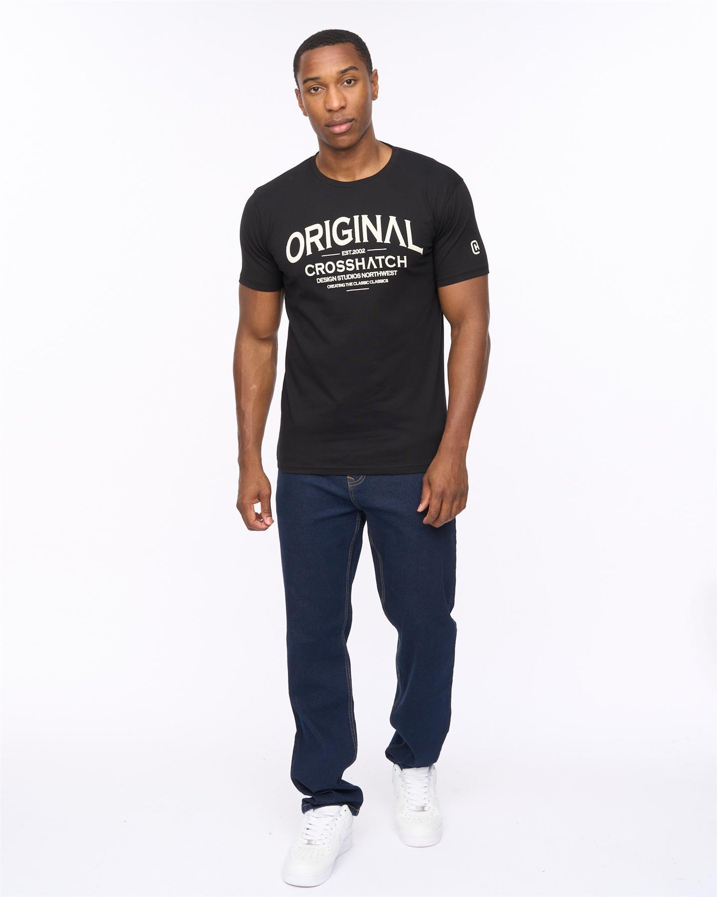 Mens Vintarge T-Shirt Black