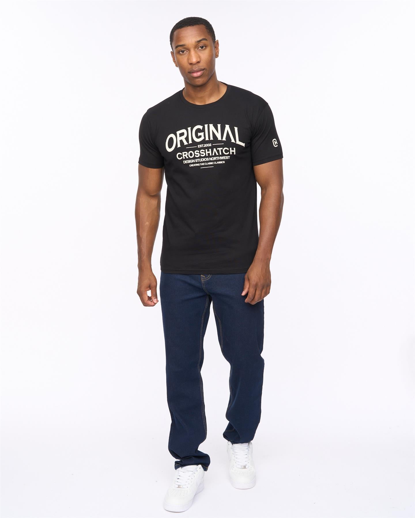Mens Vintarge T-Shirt Black