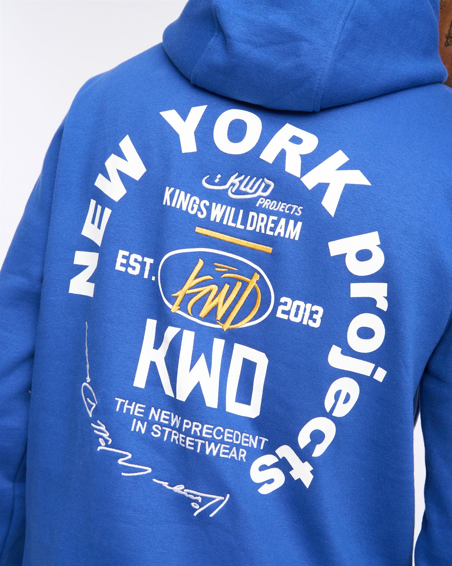 Mens Mobalot Hoodie Blue