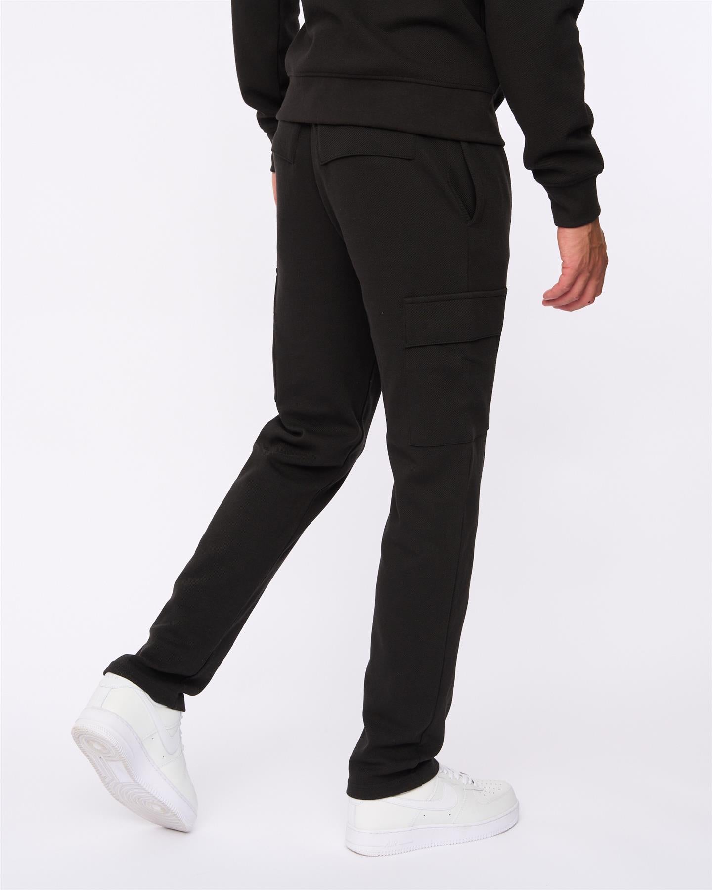 Mens Optimus Combat Joggers Black