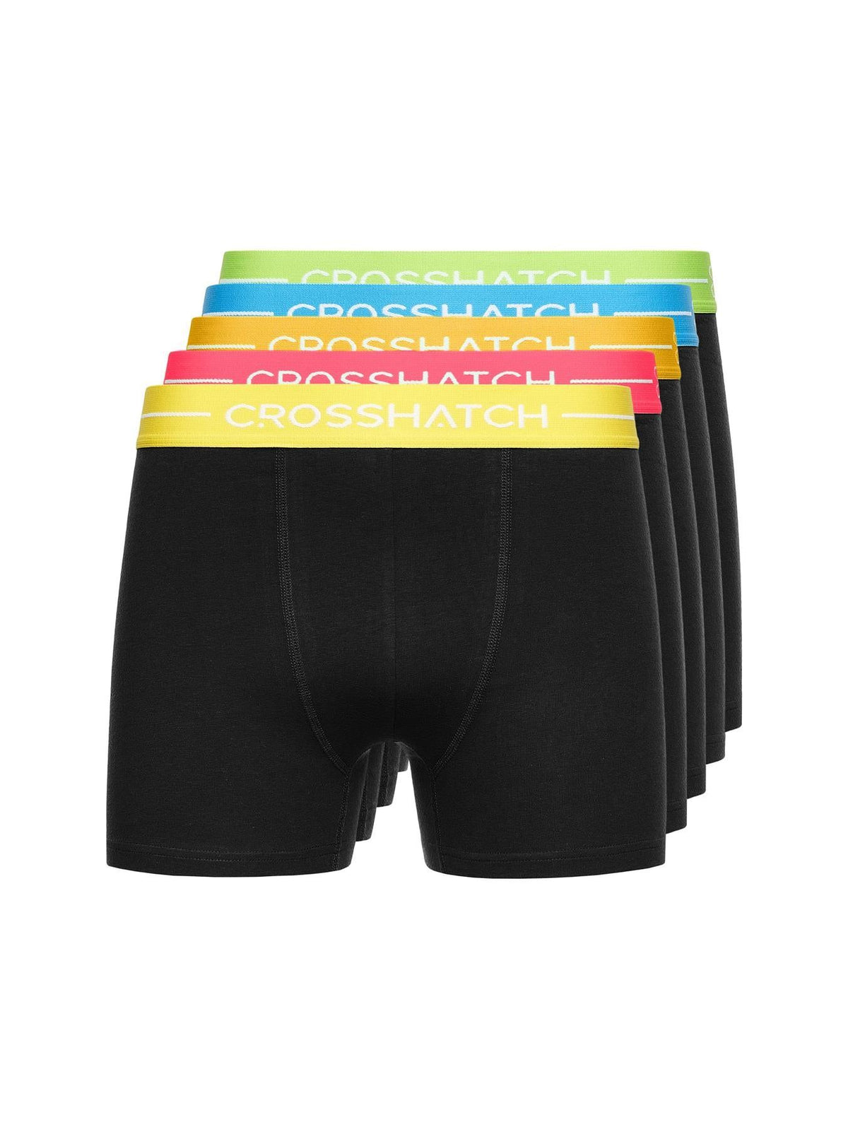 Mens Astral Bright Boxers 5pk Black