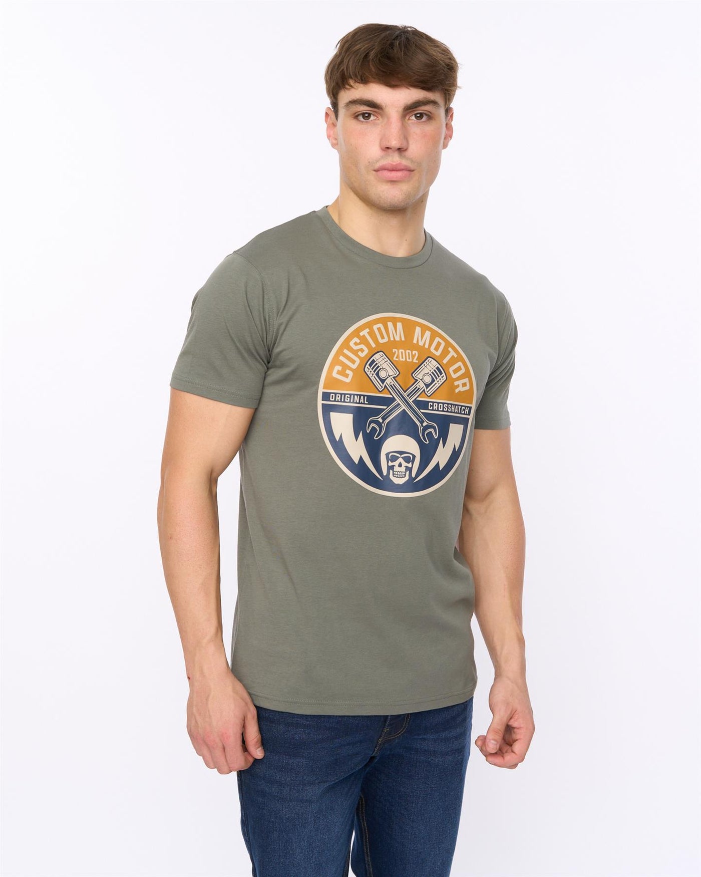 Mens Moules T-Shirt Olive