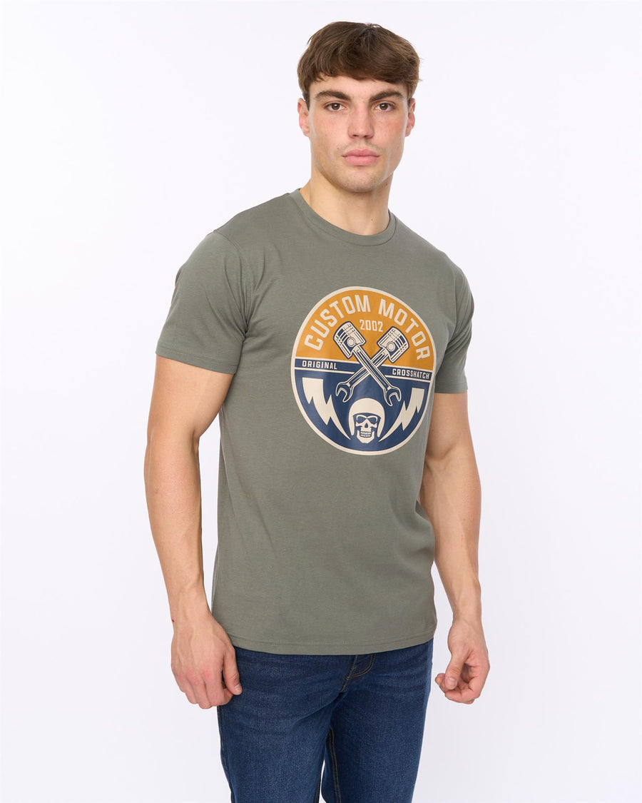 Mens Moules T-Shirt Olive