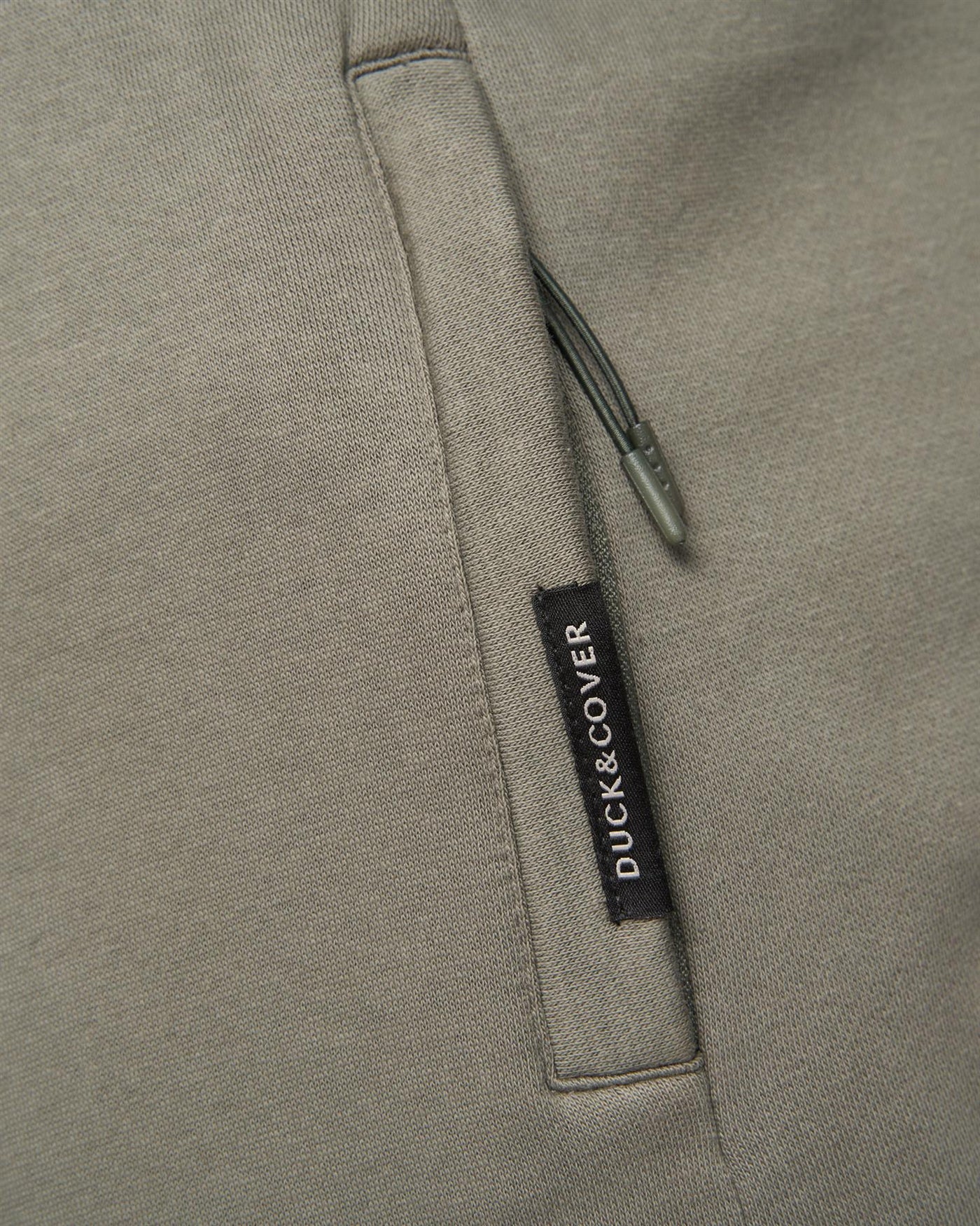 Mens Chemtars Zip Thru Hoodie & Joggers Set Green Slate