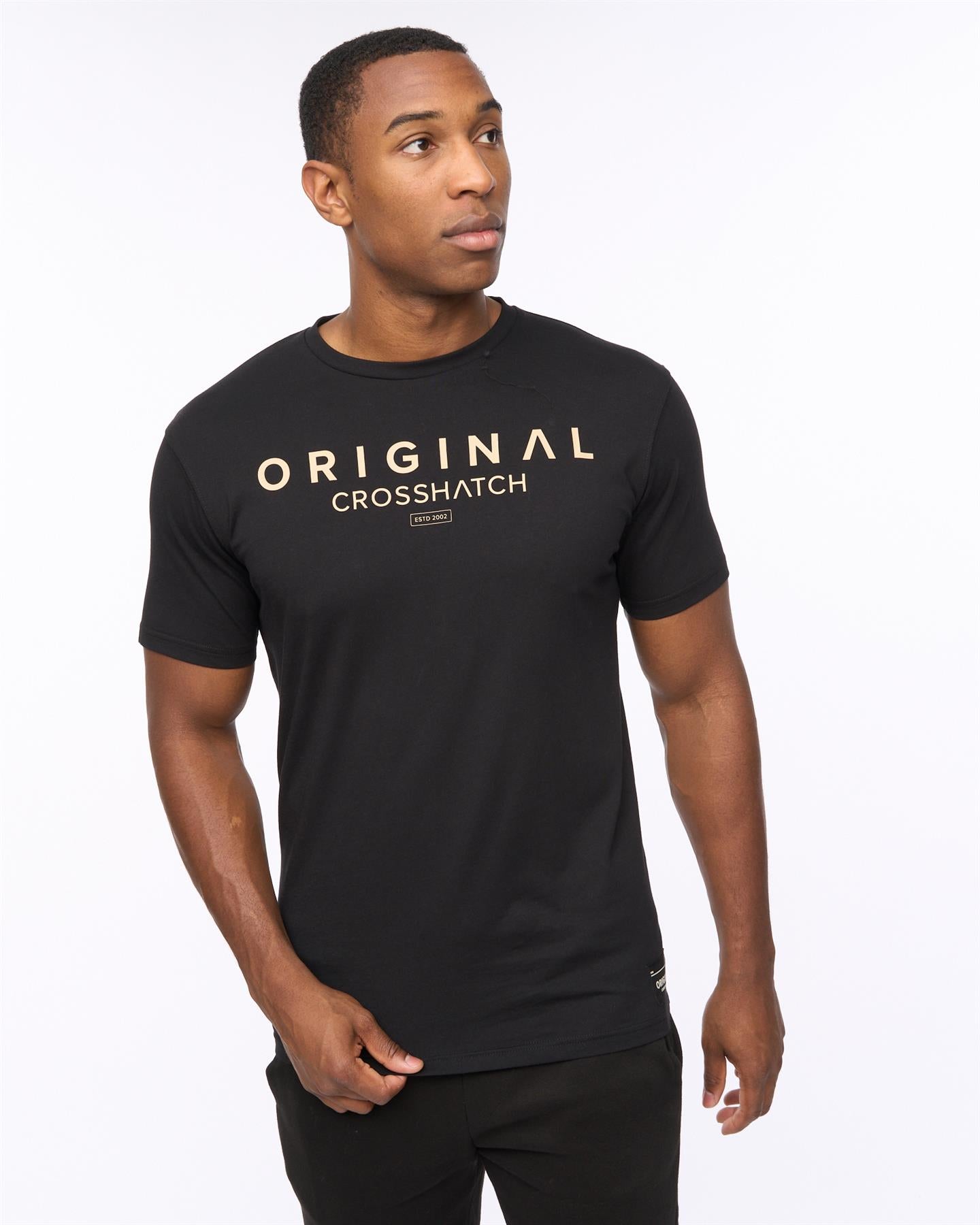 Mens Jamals T-Shirt Black