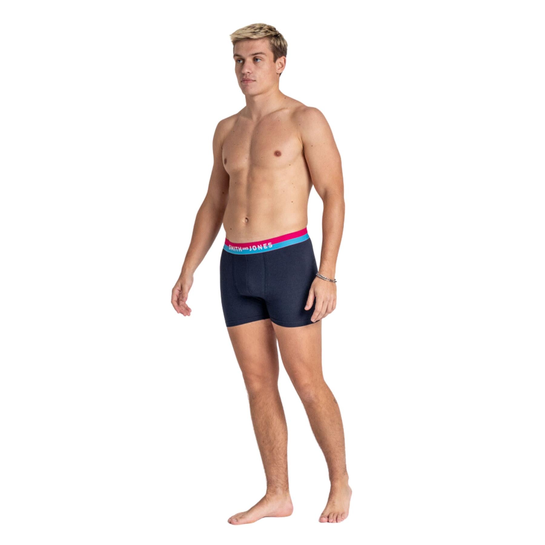 Men's Blue Taden Boxers 7pk Assorted