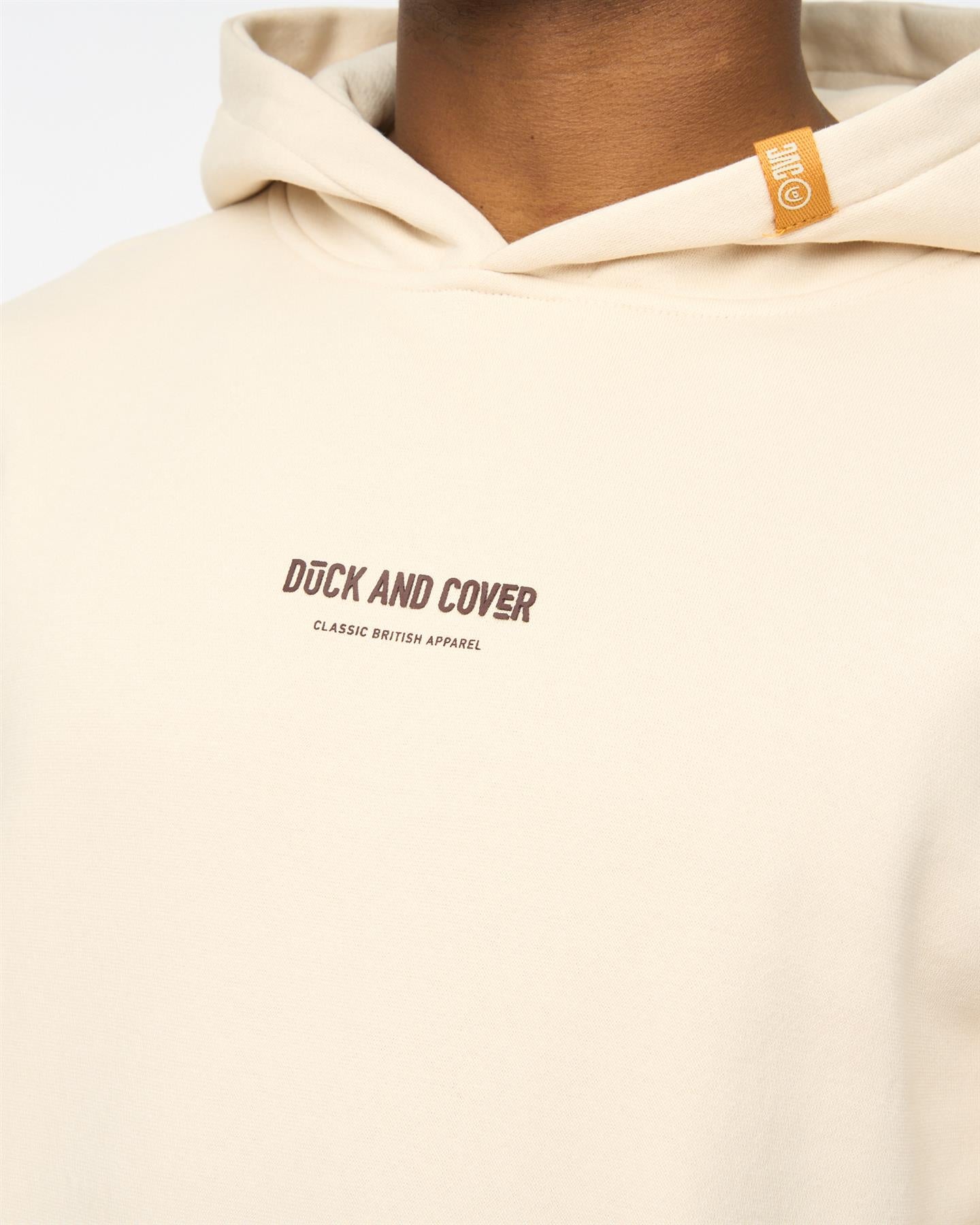 Mens Brammers V2 Hoodie Off White