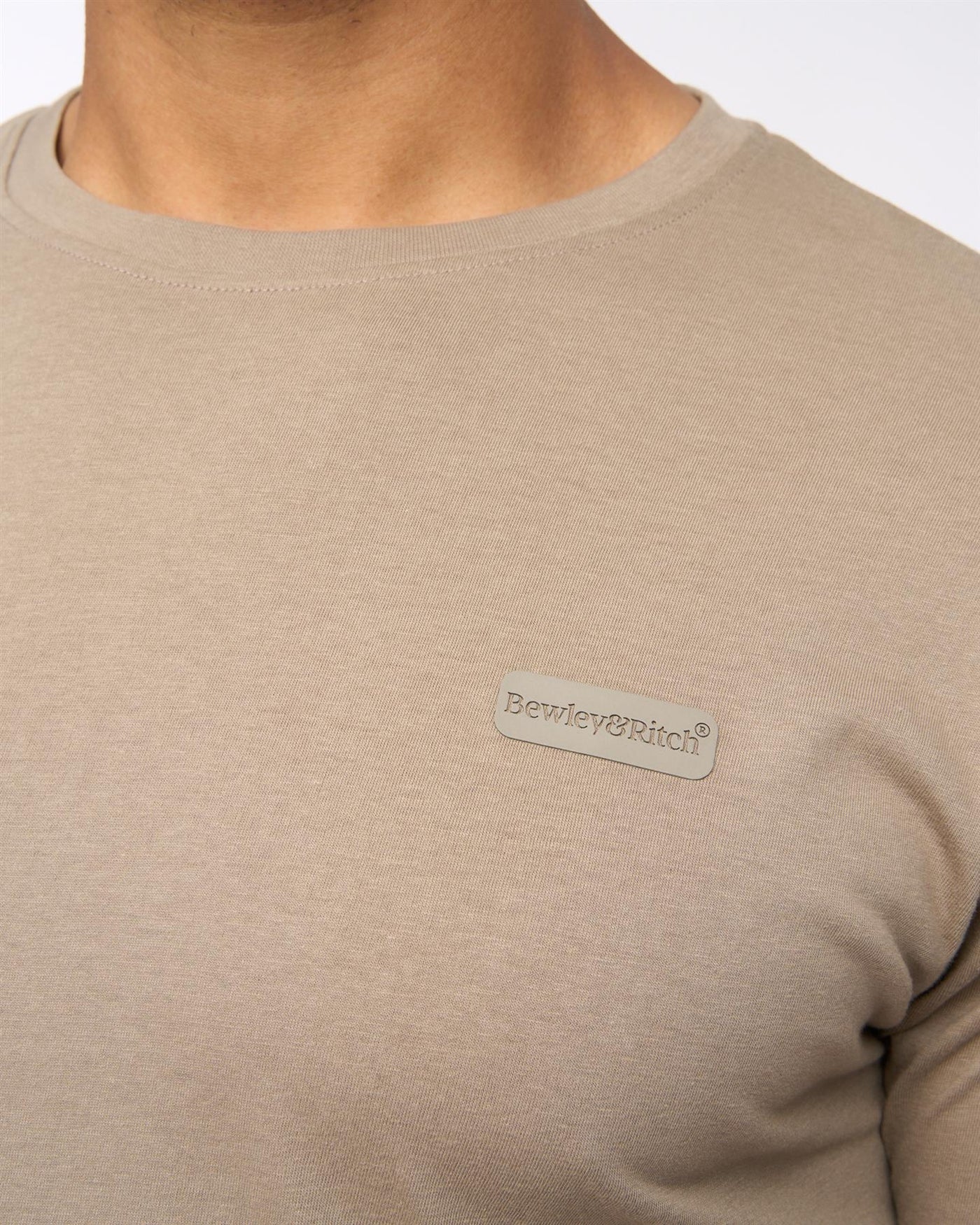 Mens Amonite T-Shirt Taupe
