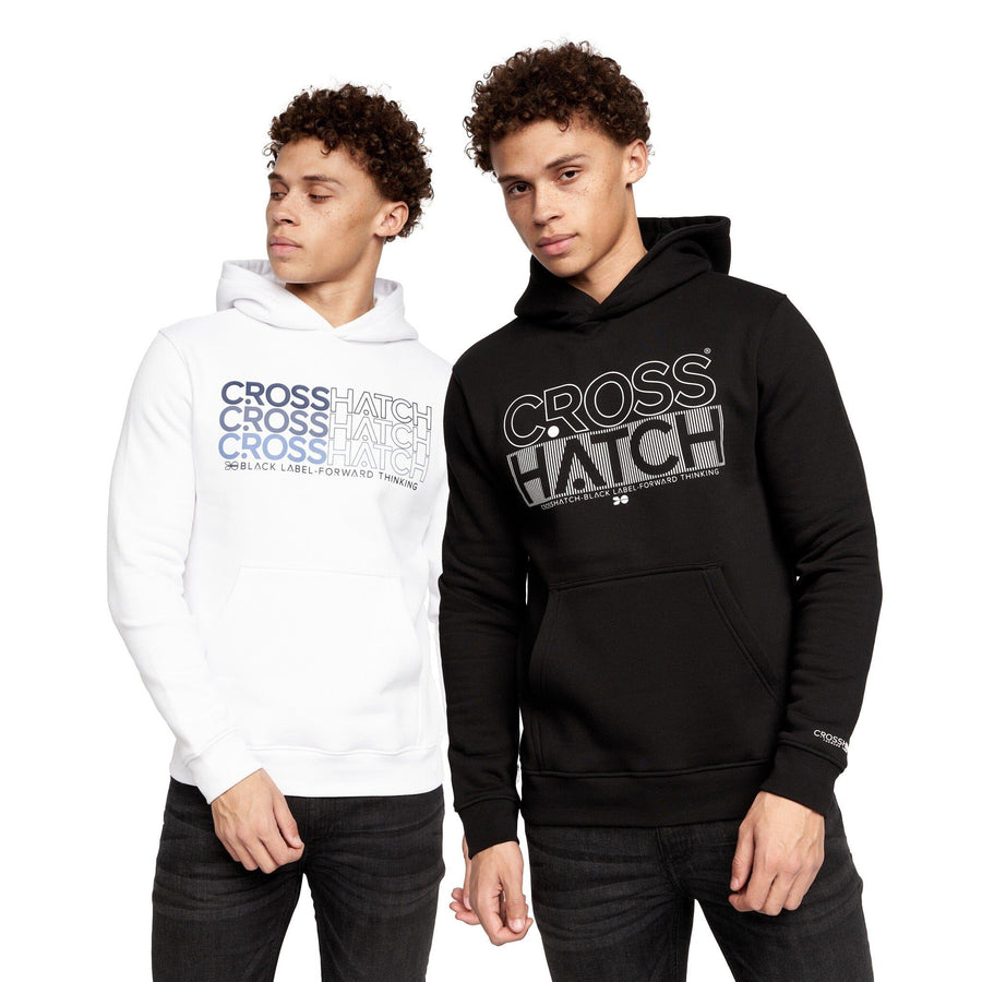 Mens Englow Hoodie 2pk Black/White