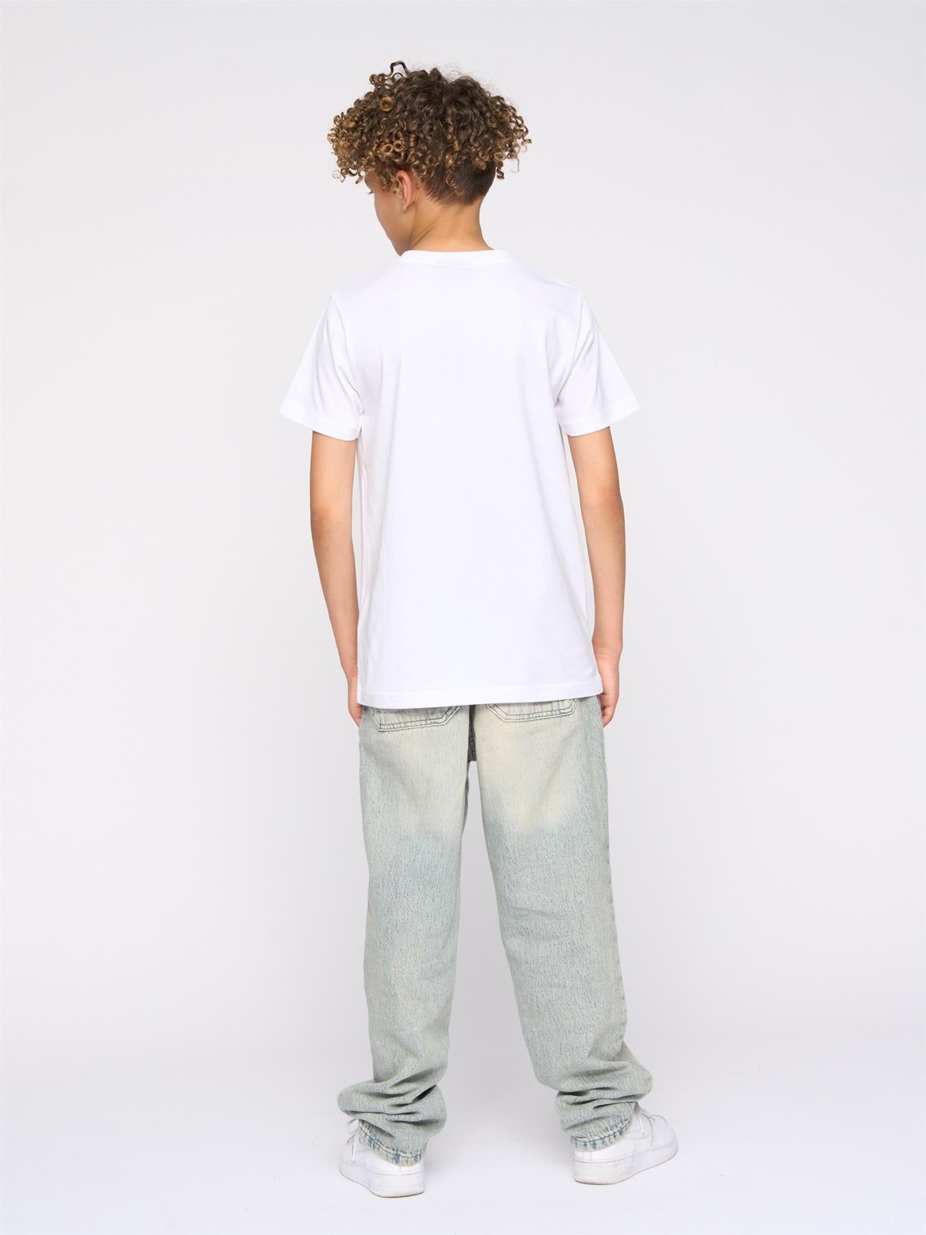 Kids Boys Knockout T-Shirt White