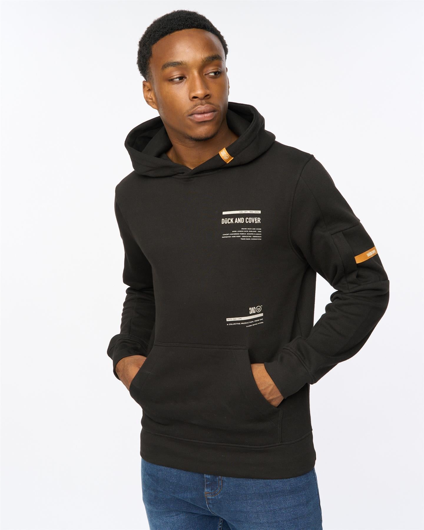 Mens Ambridge Hoodie Black