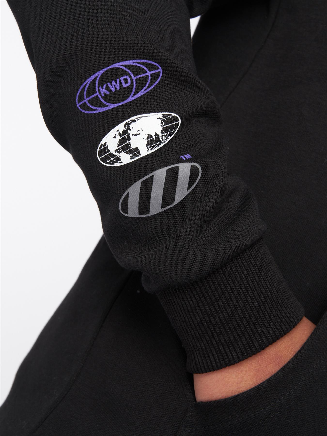 Beaumor 2.0 Hood Jet Black / Purple