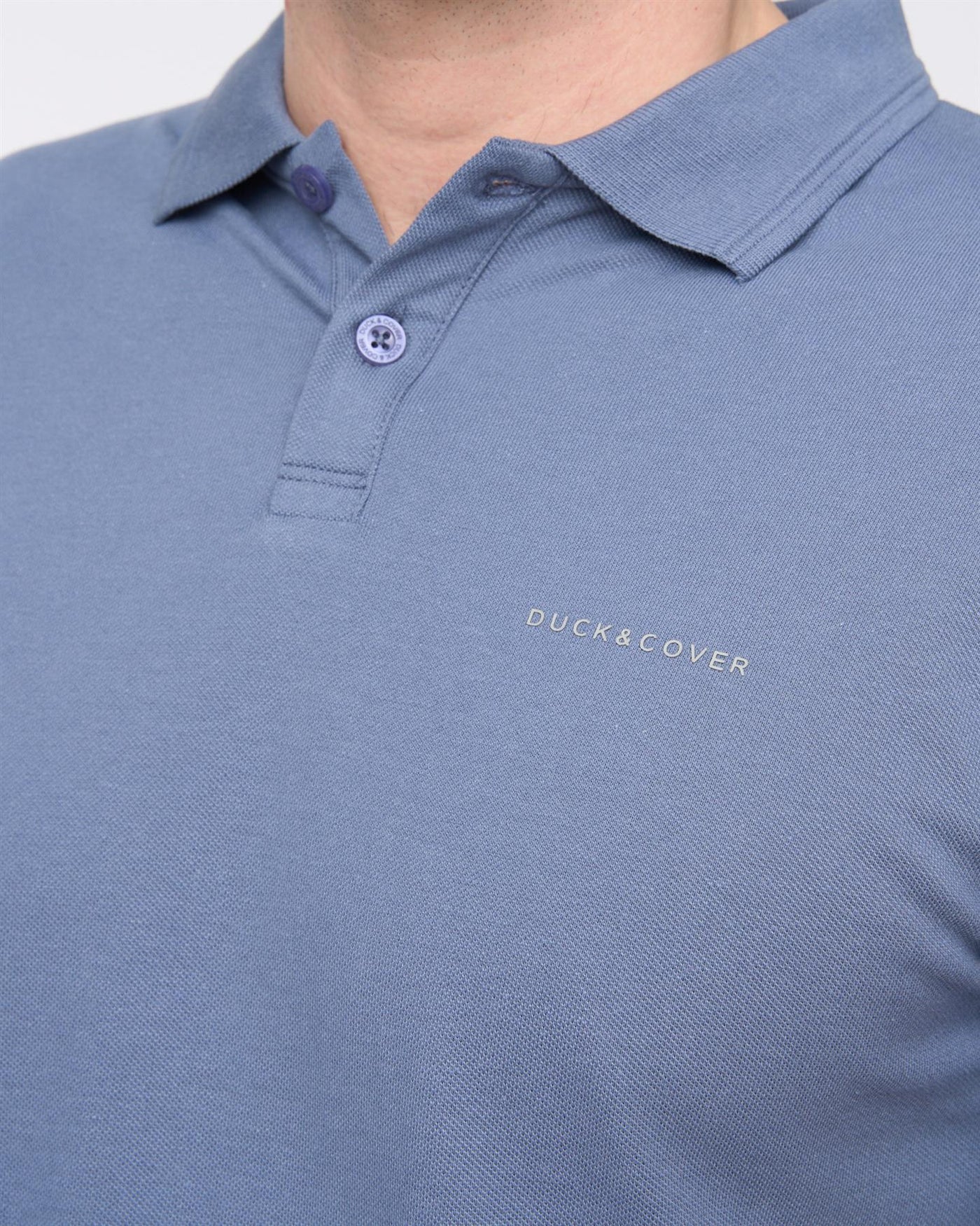 Mens Limatar Polo Light Denim
