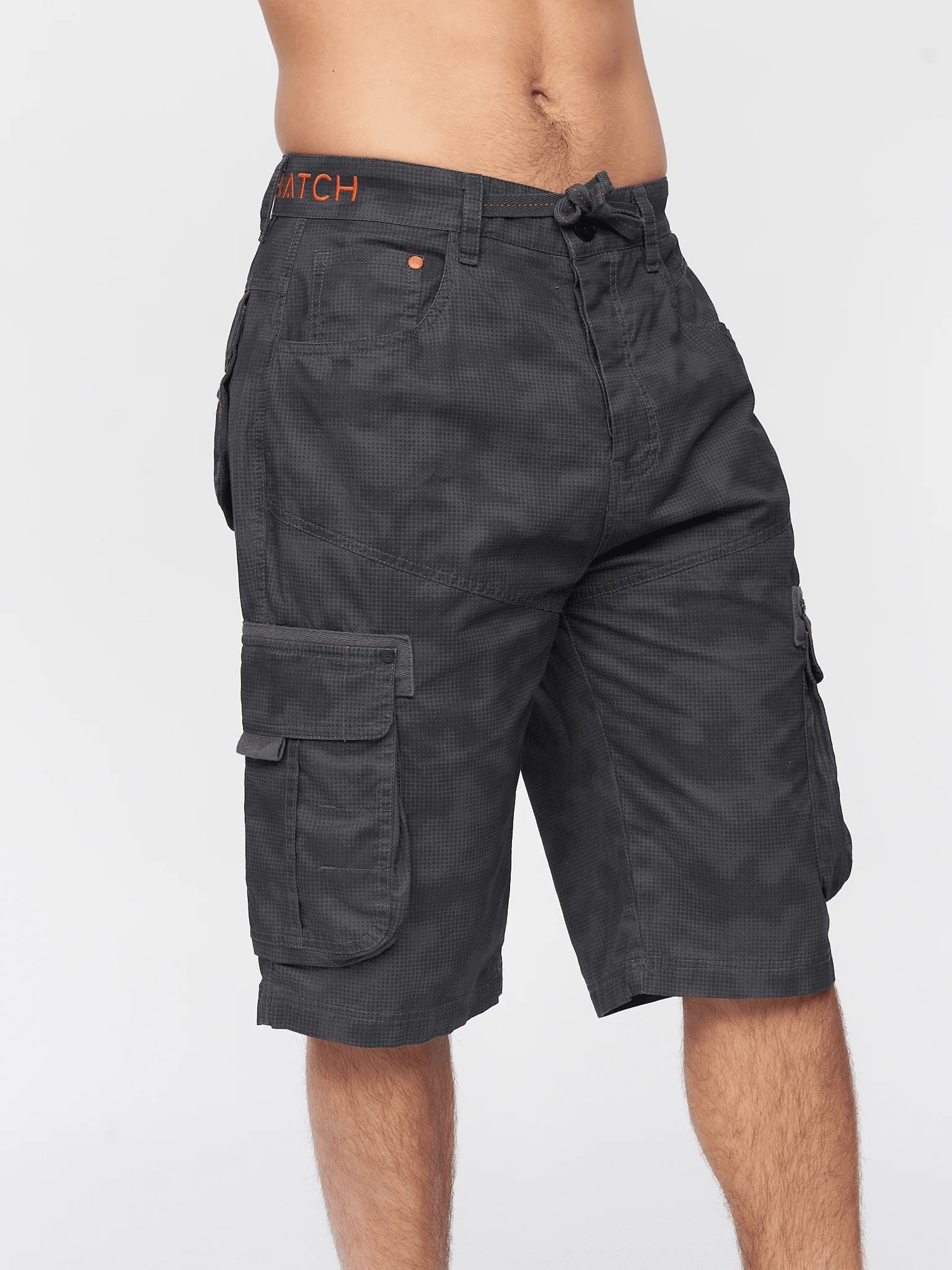 Hanwhere Combat Shorts Grey Camo