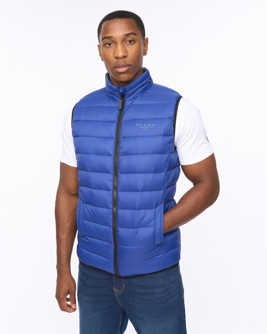 Mens Gattering MVE Gilet Royal
