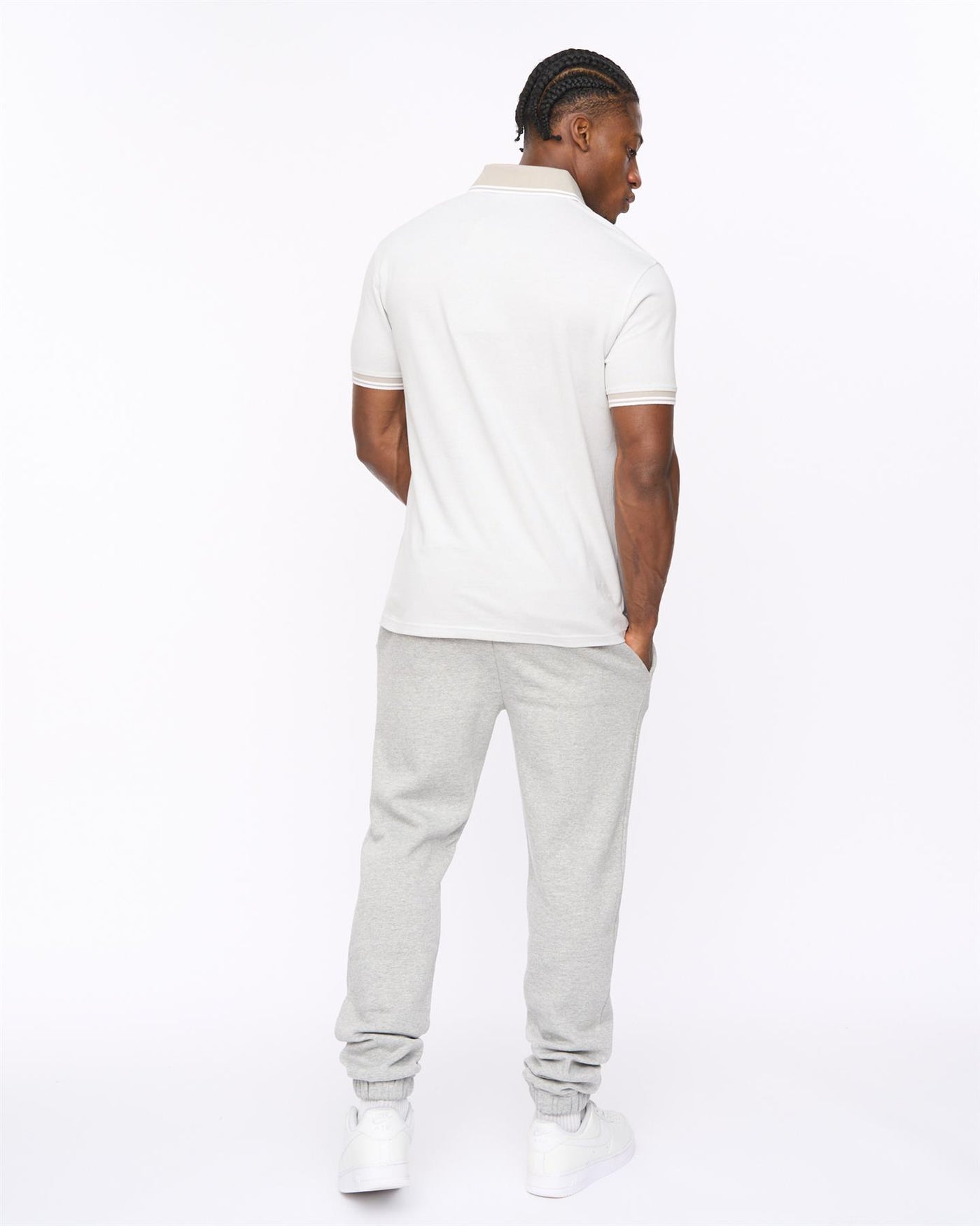 Mens Preece Polo White