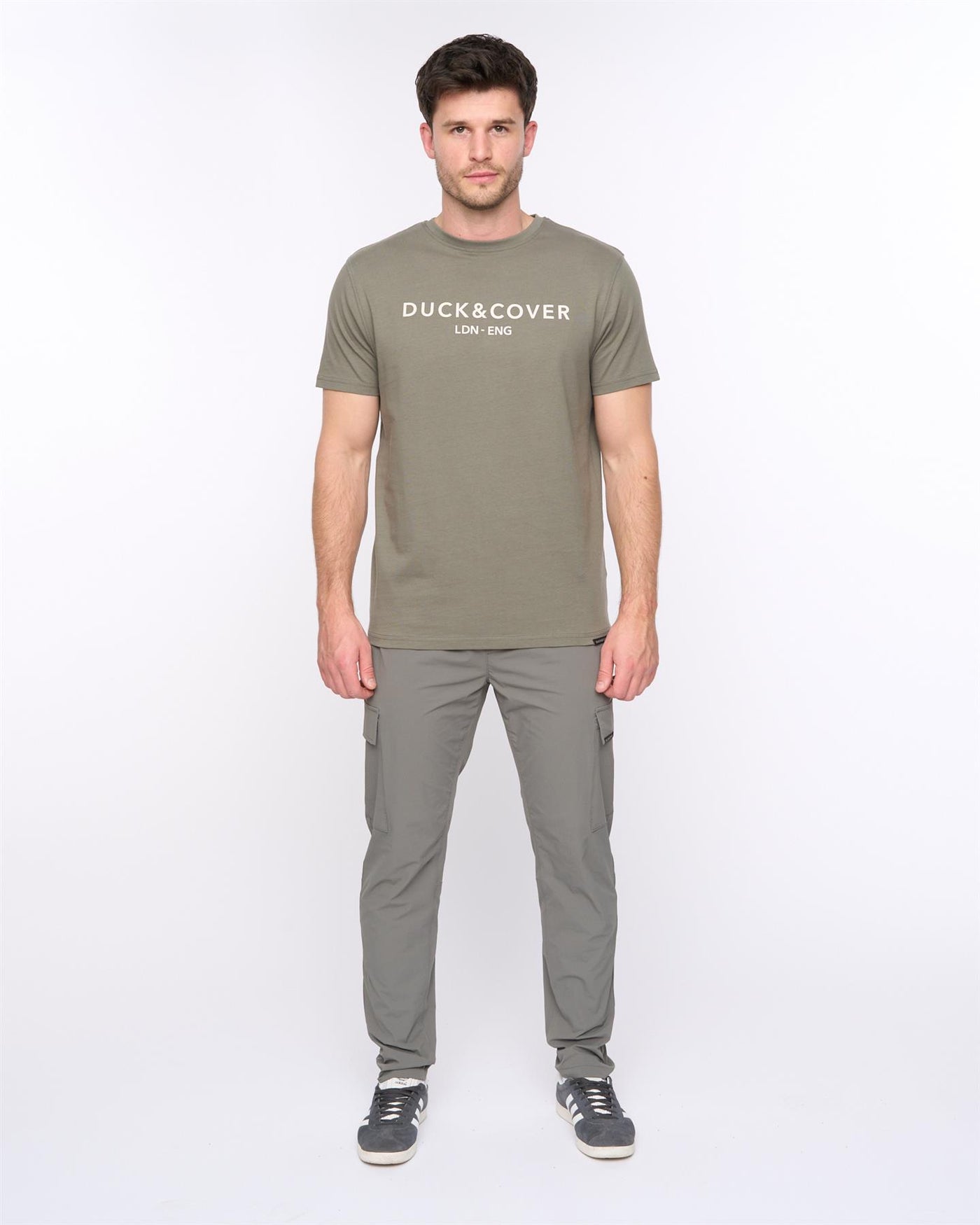 Mens Chamata T-Shirt Green Slate