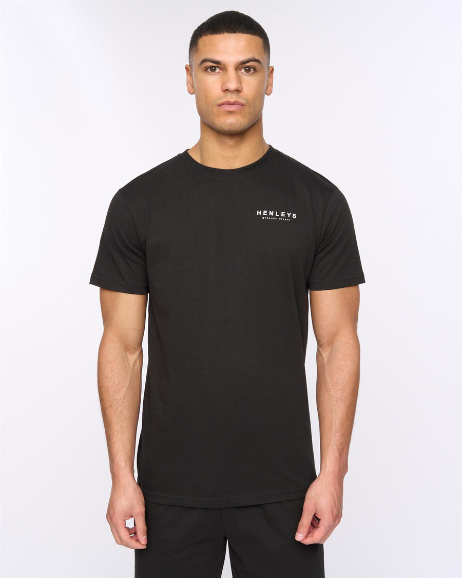 Mens Henycore Lounge Set Black