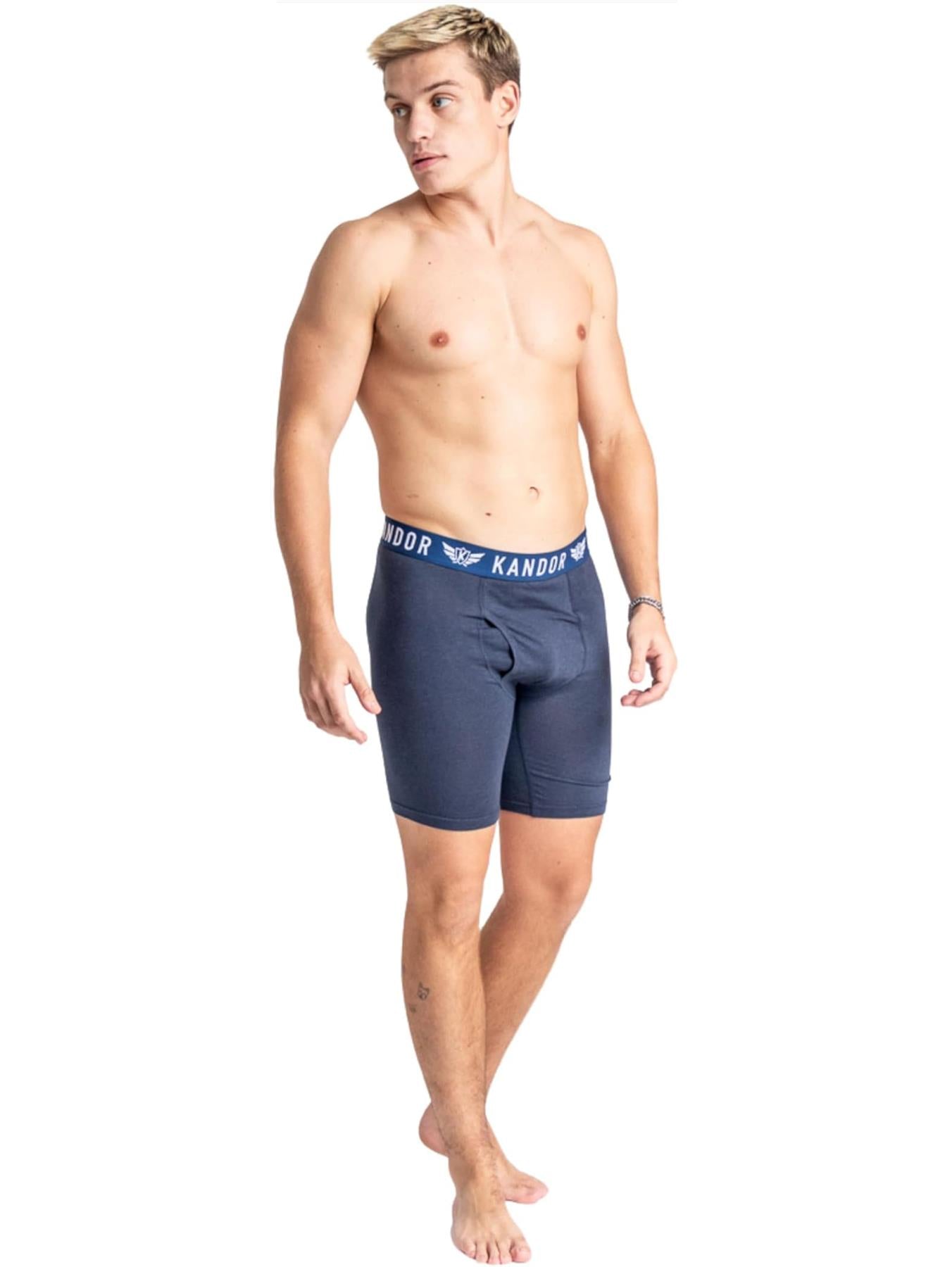 Men's Bambuso Boxers 3pk Blue/Red