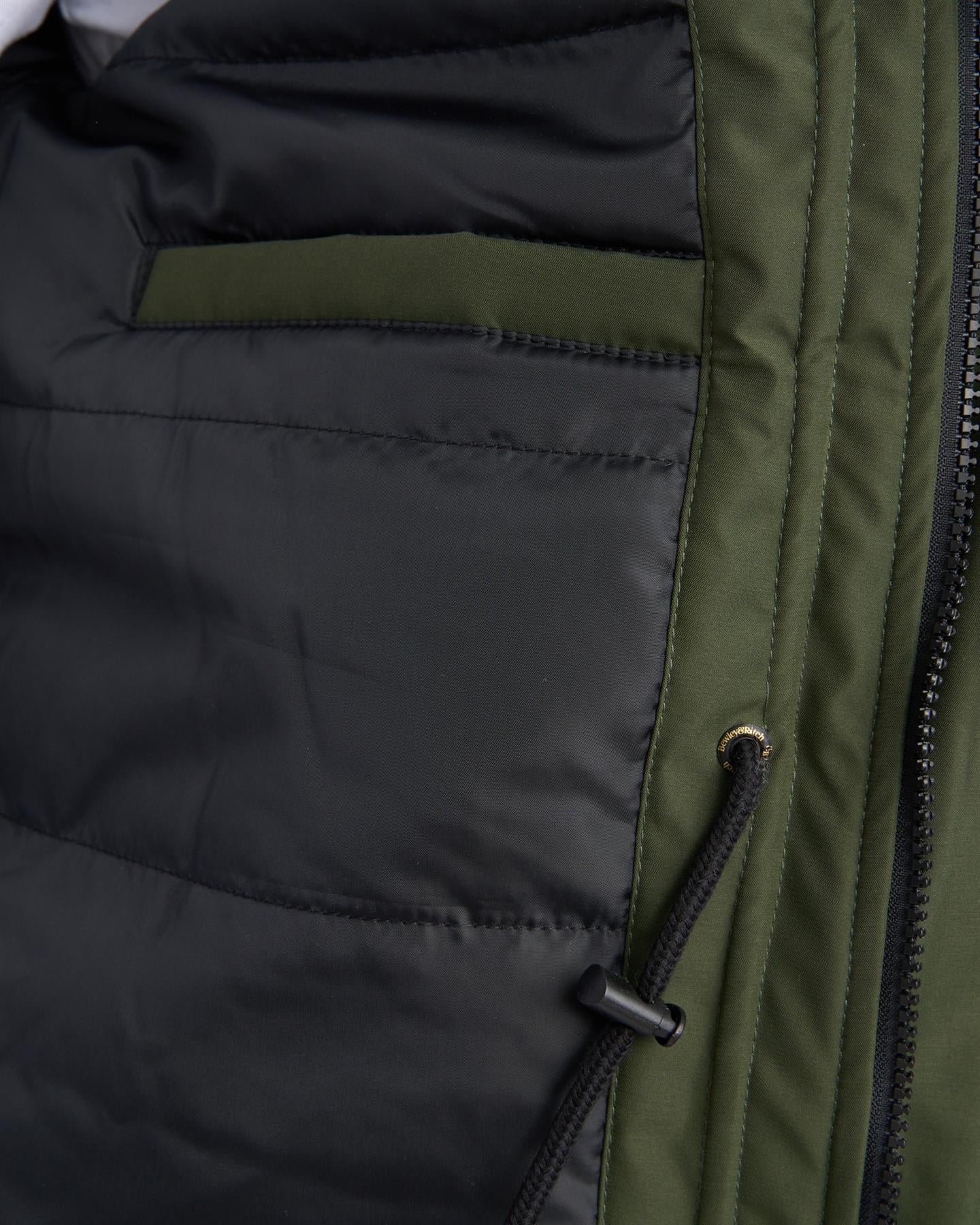 Mens  Andarsen Funnel Neck Jacket Olive
