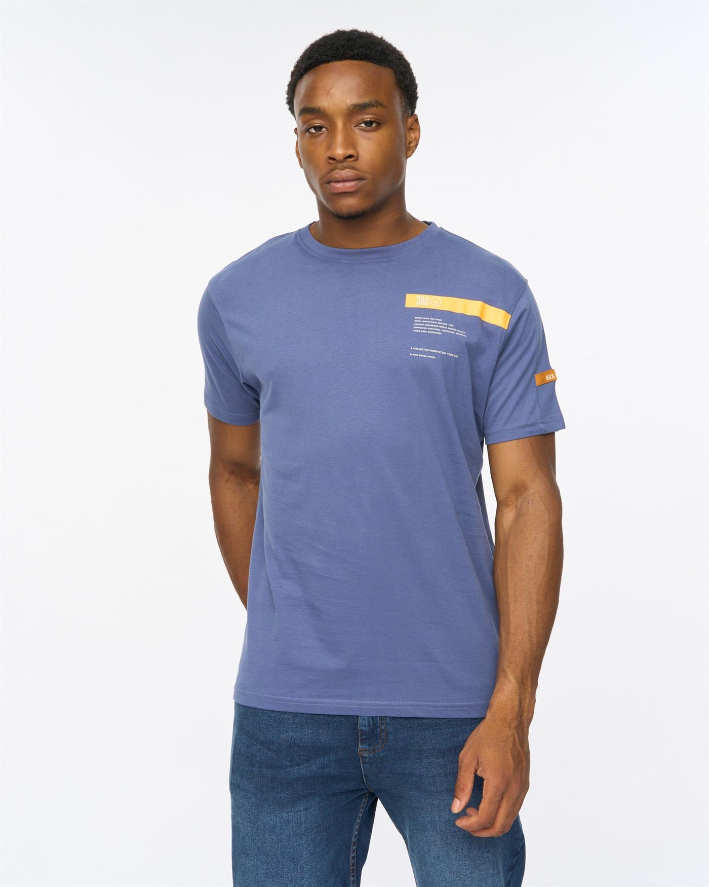 Mens Ambridge T-Shirt Denim Blue
