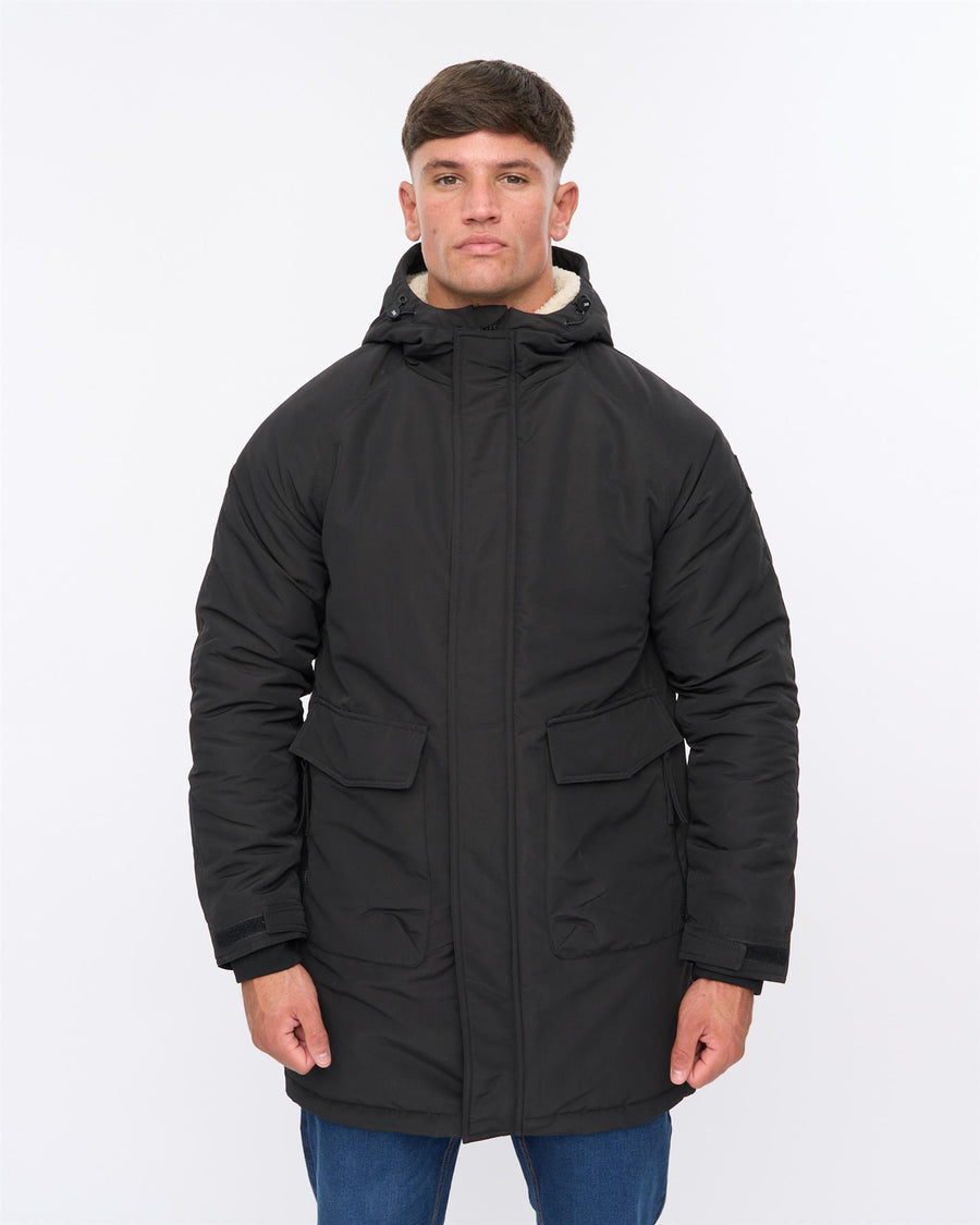 Mens Copfords Parka Black