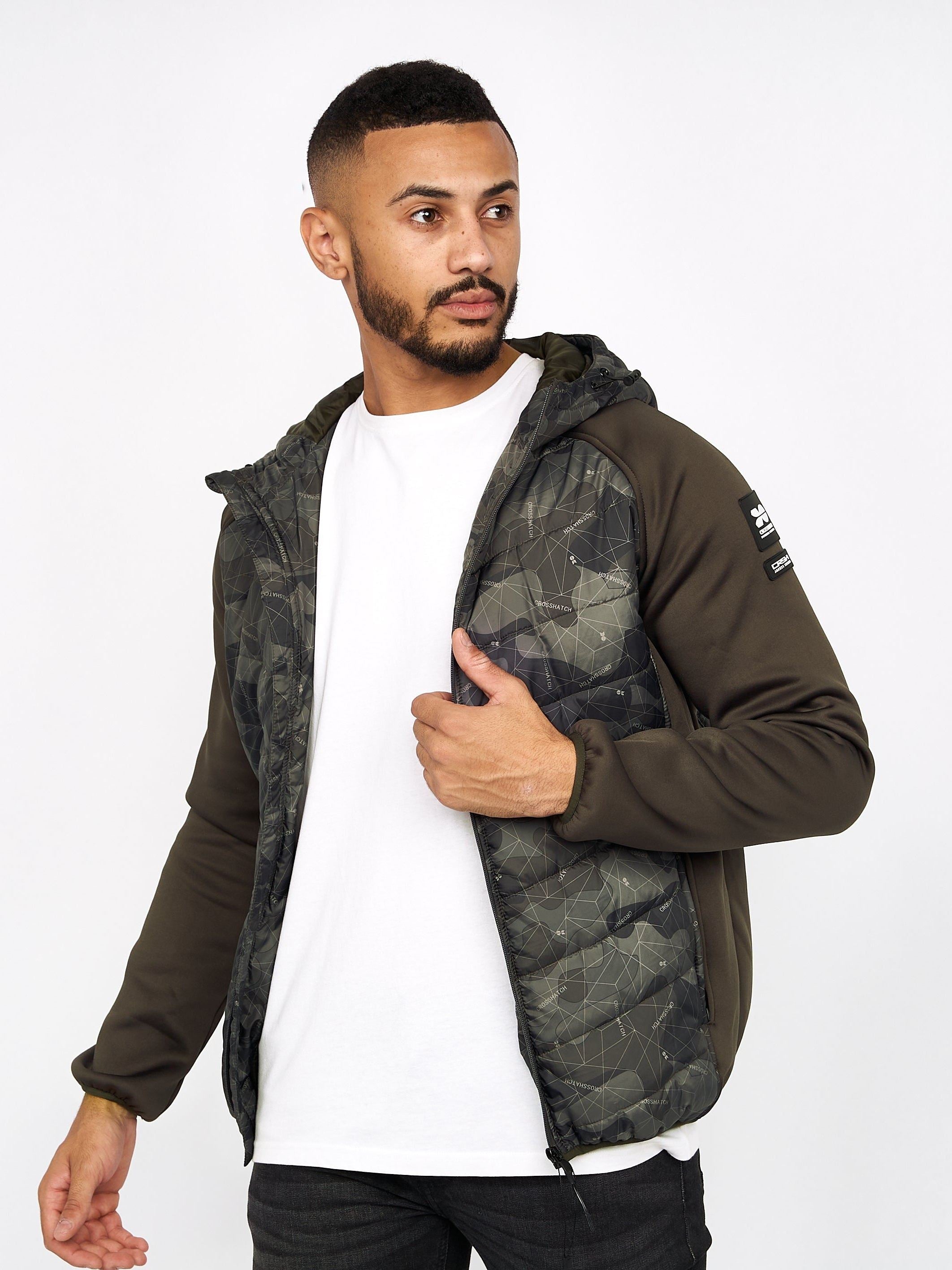 Mens Jamilar Jacket Dark Camo