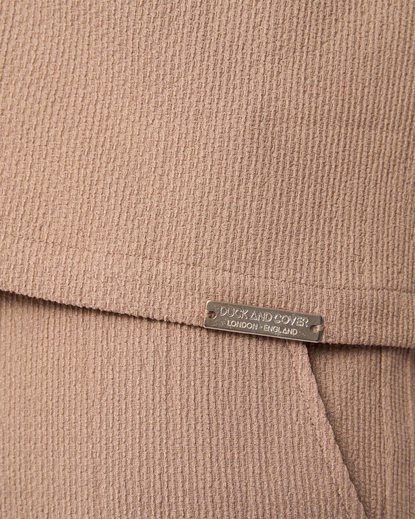 Mens Hingham Shirt & Shorts Set Taupe