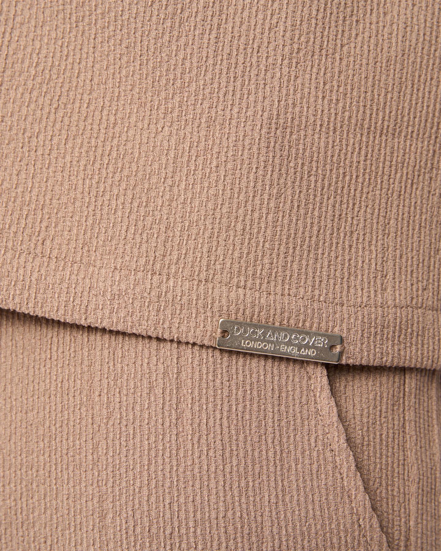 Mens Hingham Shirt & Shorts Set Taupe