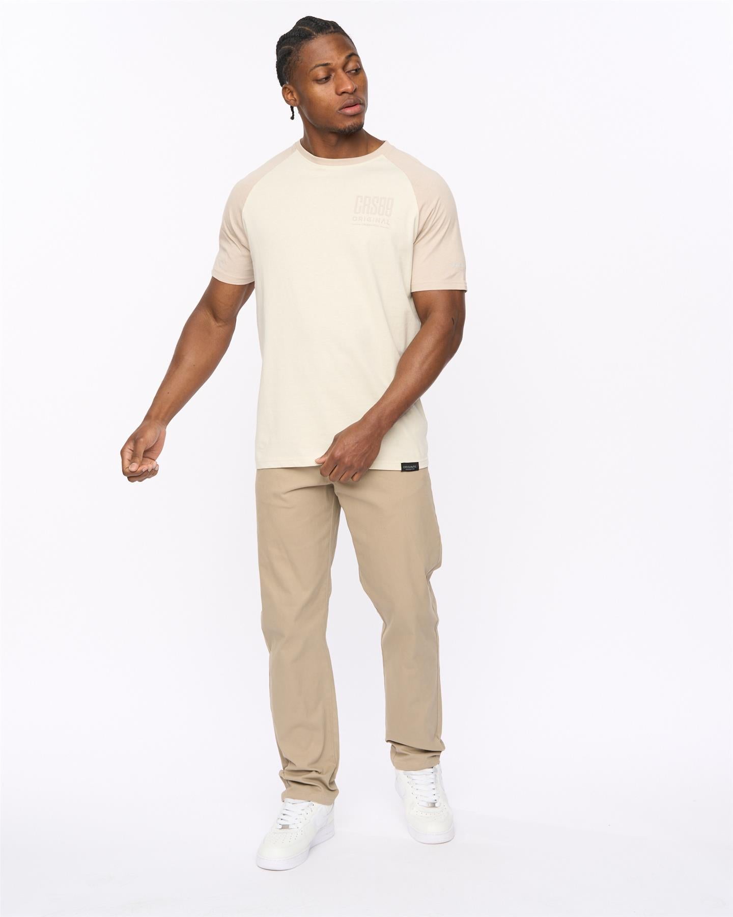Mens Roysden Chinos Beige