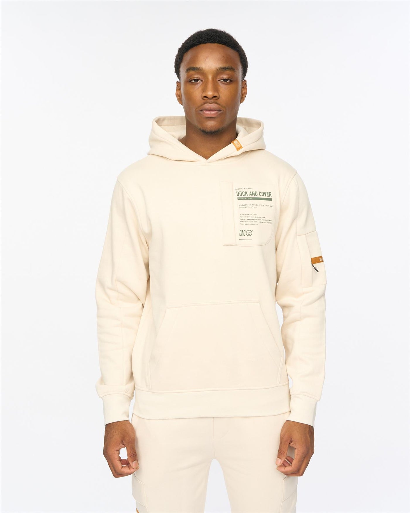 Mens Adamsberg Hoodie & Joggers Set Off White