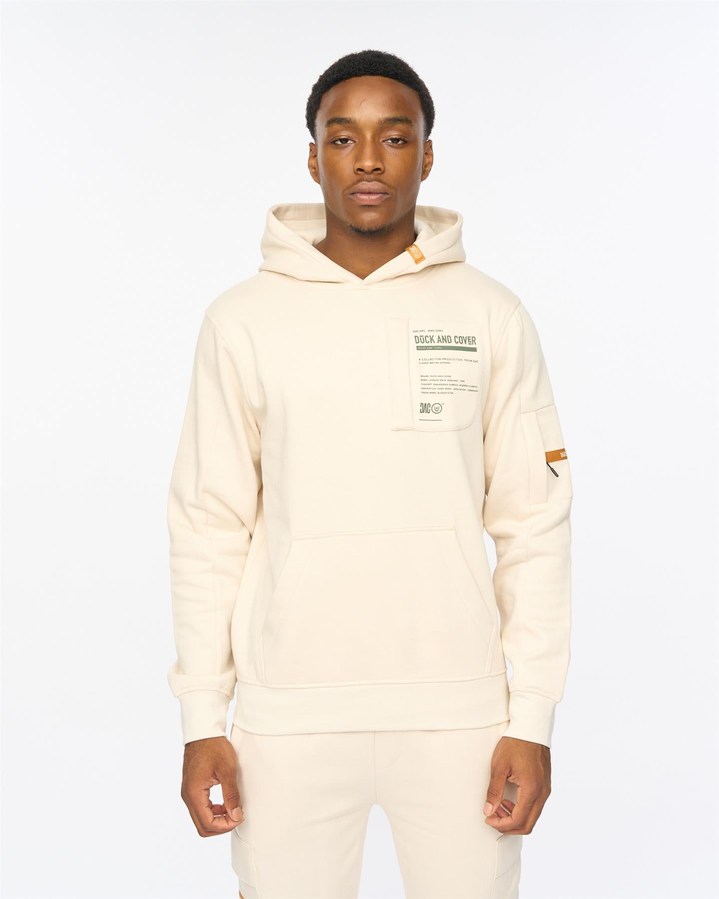 Mens Adamsberg Hoodie & Joggers Set Off White
