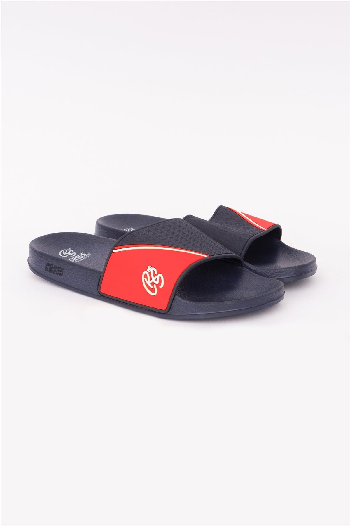 Mens Ventamoore Sliders Navy/Red