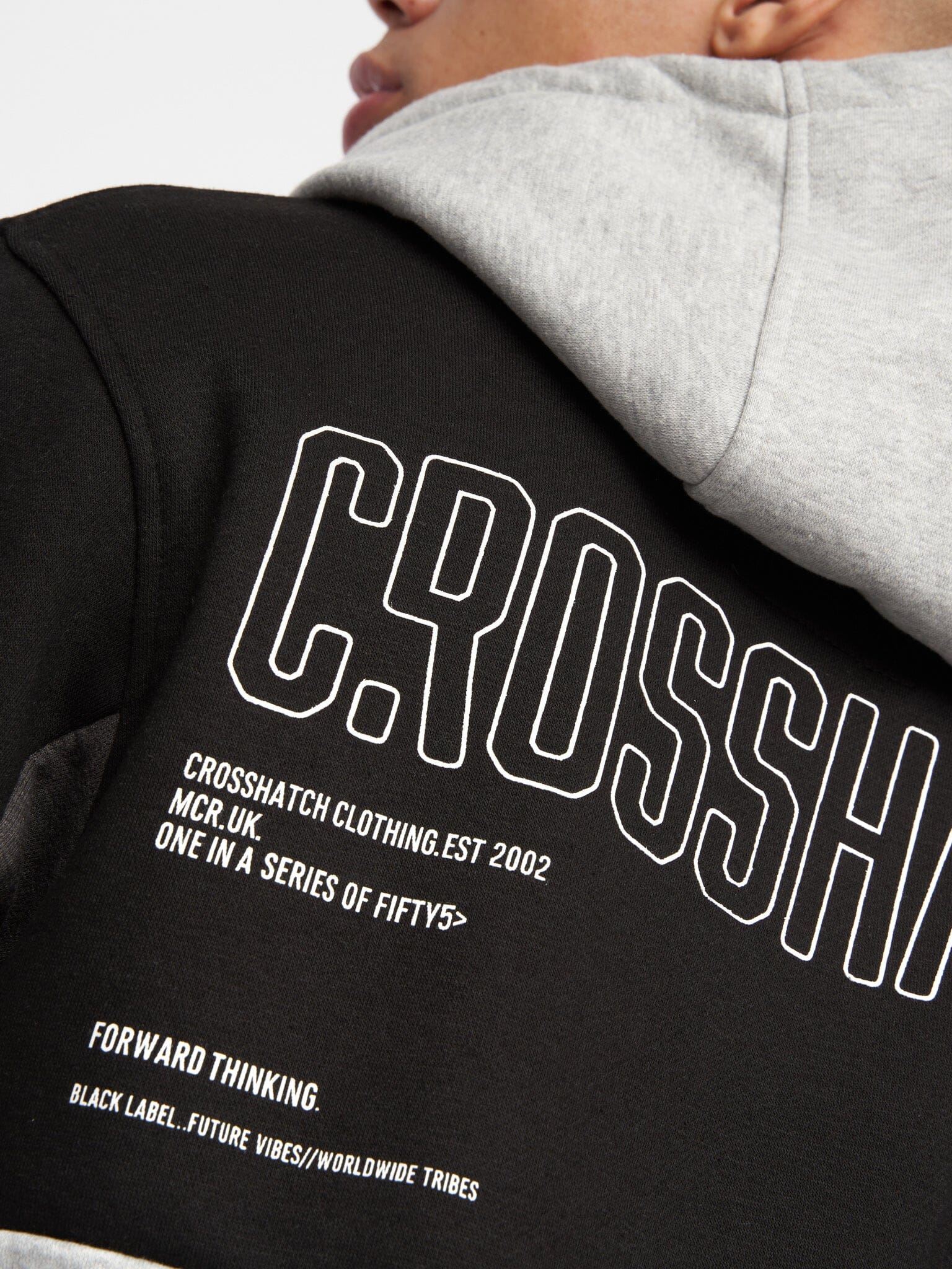 Compounds Hoodie Black/Grey Marl