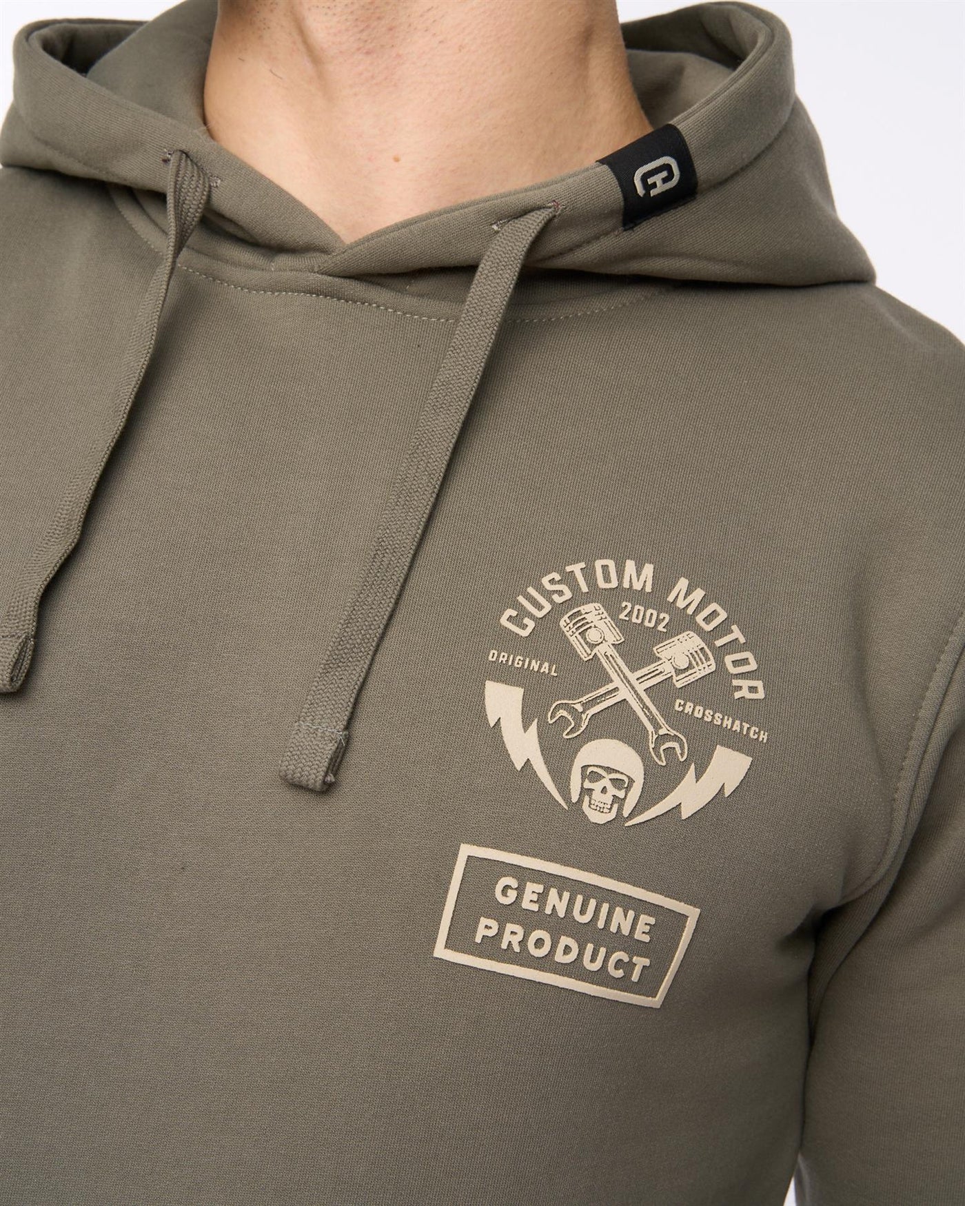 Mens Moules Hoodie Olive