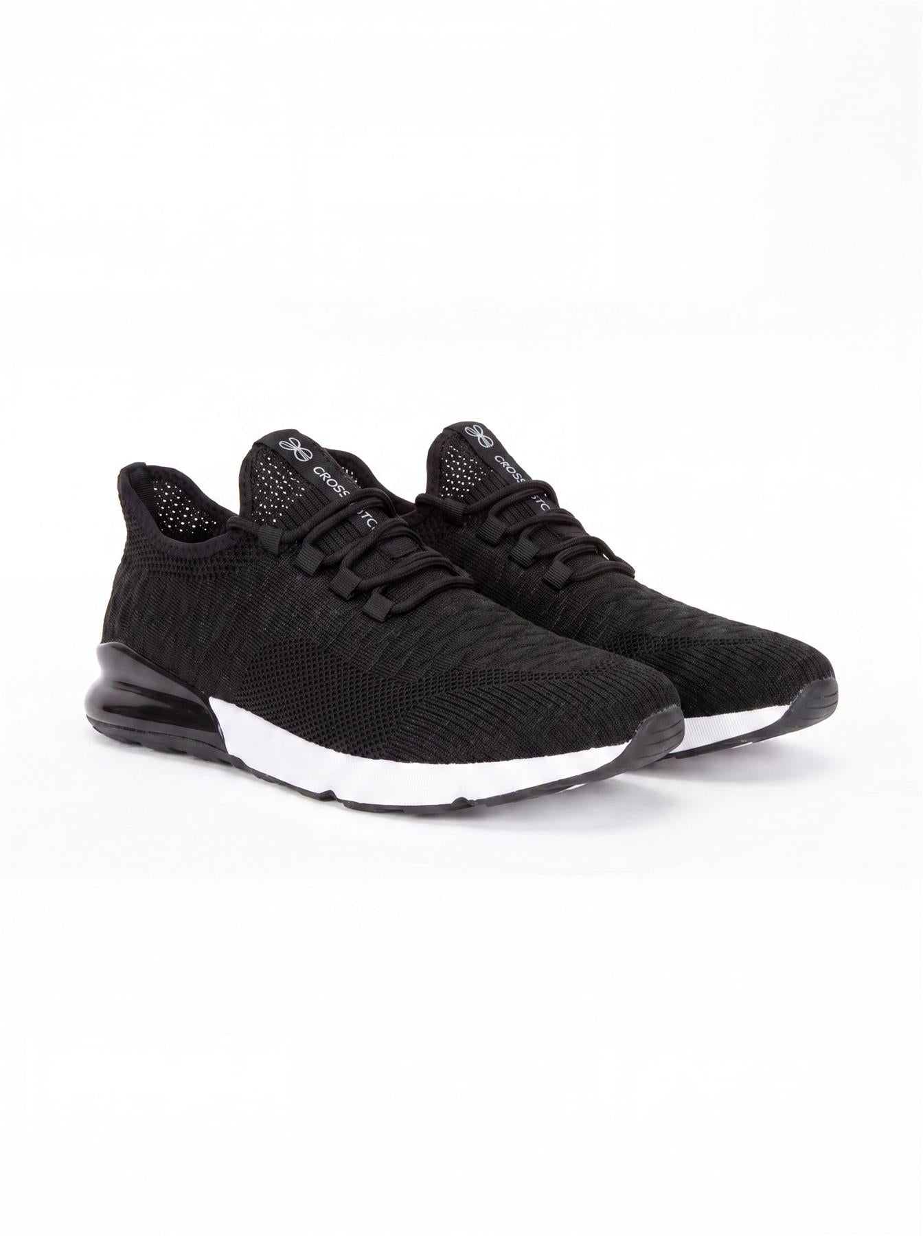 Mens Smitlay Trainers Black/White