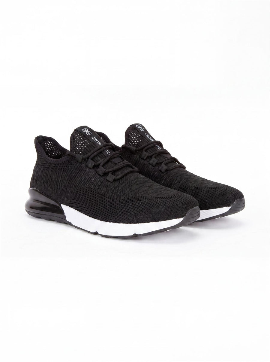Mens Smitlay Trainers Black/White